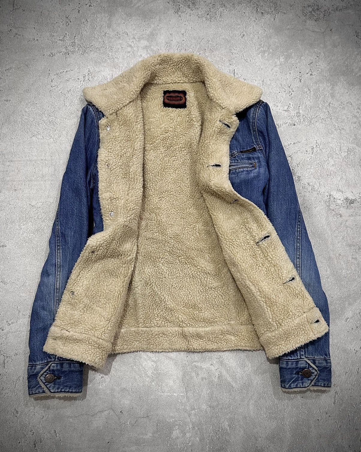 Hysteric Glamour 2000s Hysteric Glamour Sherpa Denim Jacket Size US S / EU 44-46 / 1 - 3 Thumbnail