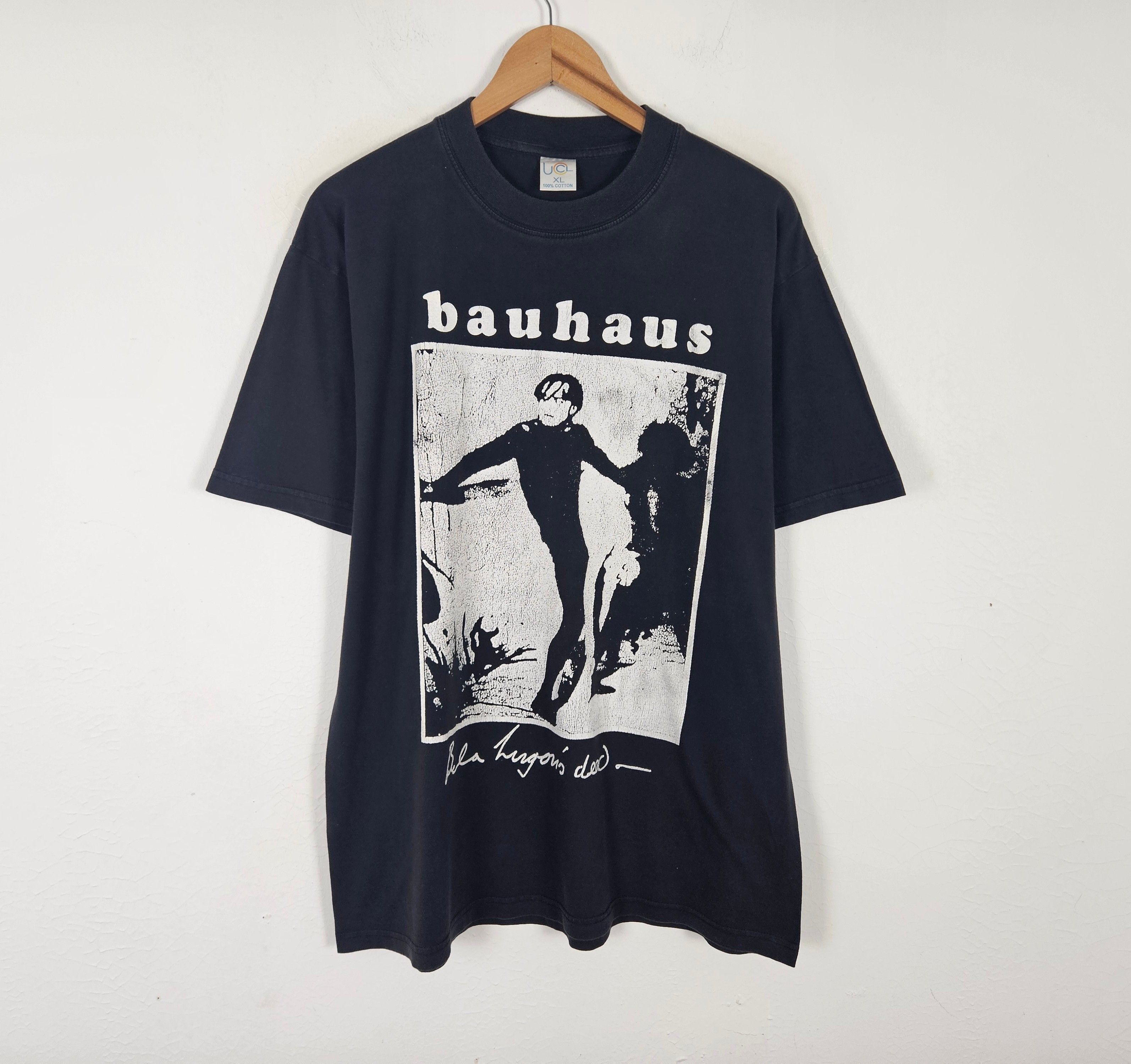 Band Tees Vintage Bauhaus Bela Lugosi's Dead Shirt Size US XL / EU 56 / 4 - 2 Thumbnail