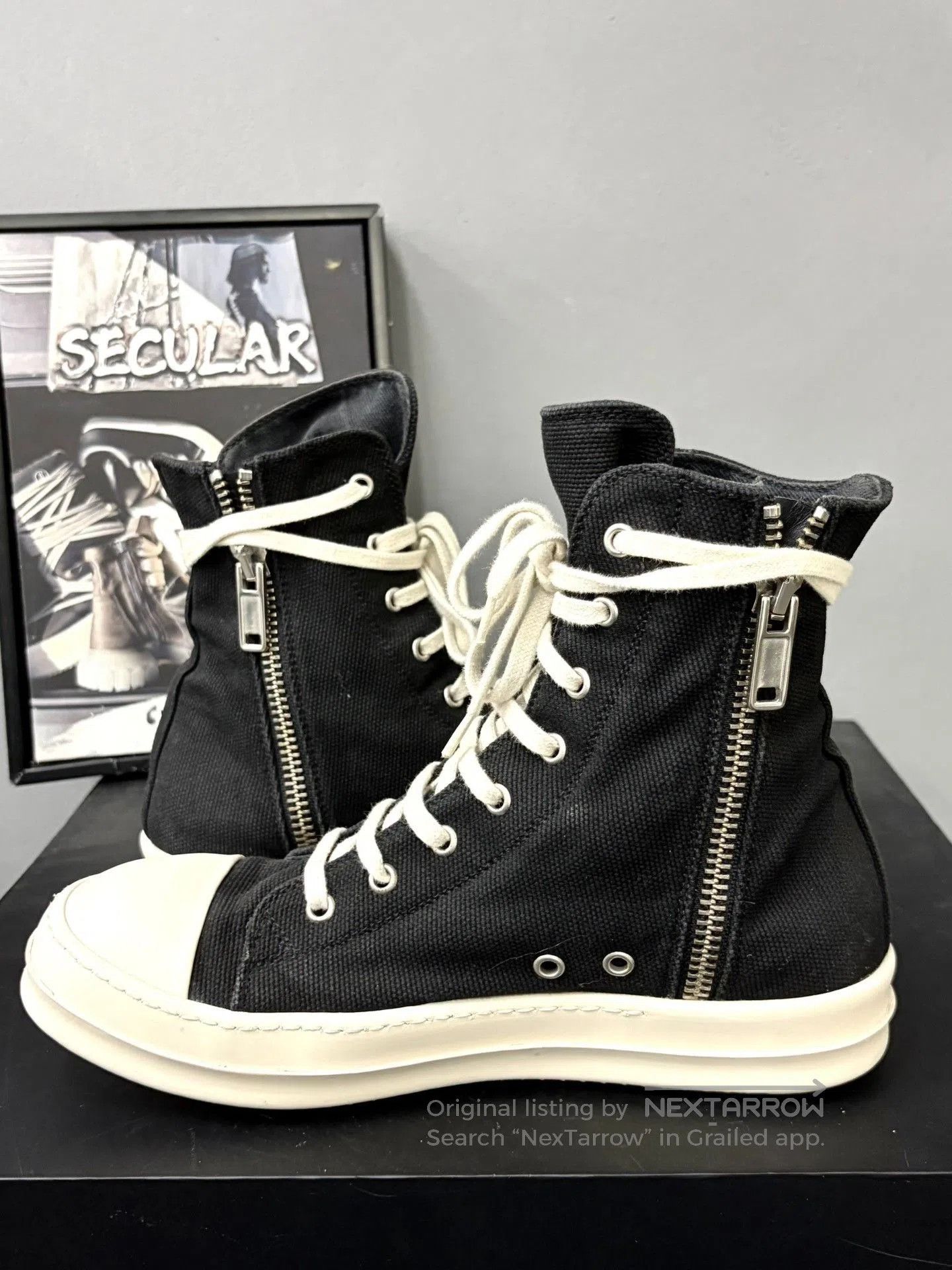 Rick Owens Drkshdw Rick Owens Drkshdw High. Size US 7 / EU 40 - 5 Thumbnail