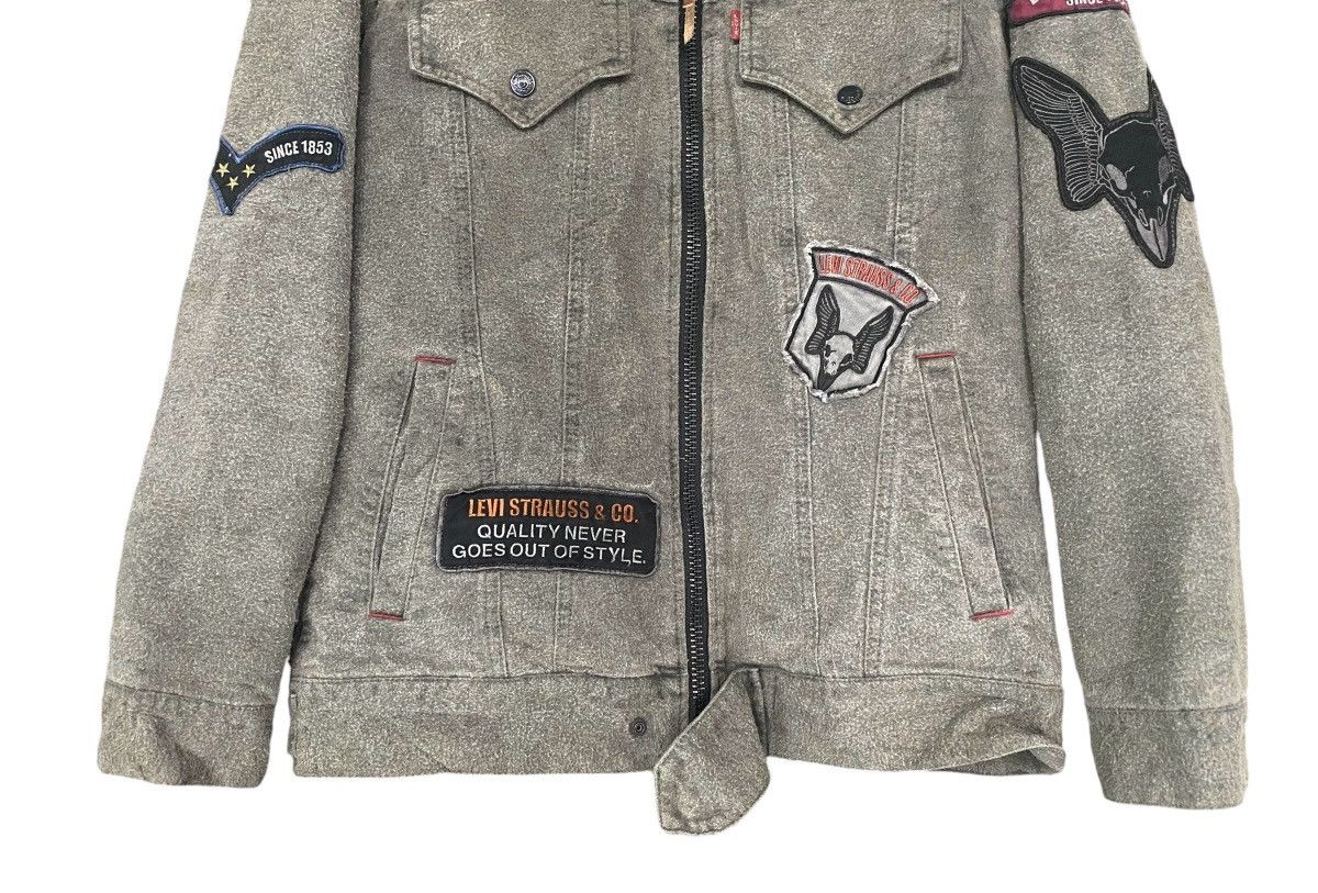 Levi's Vtg🔥LEVI’S RED TAB Patches Softneck Zipper Jacket (M) Size US M / EU 48-50 / 2 - 5 Thumbnail