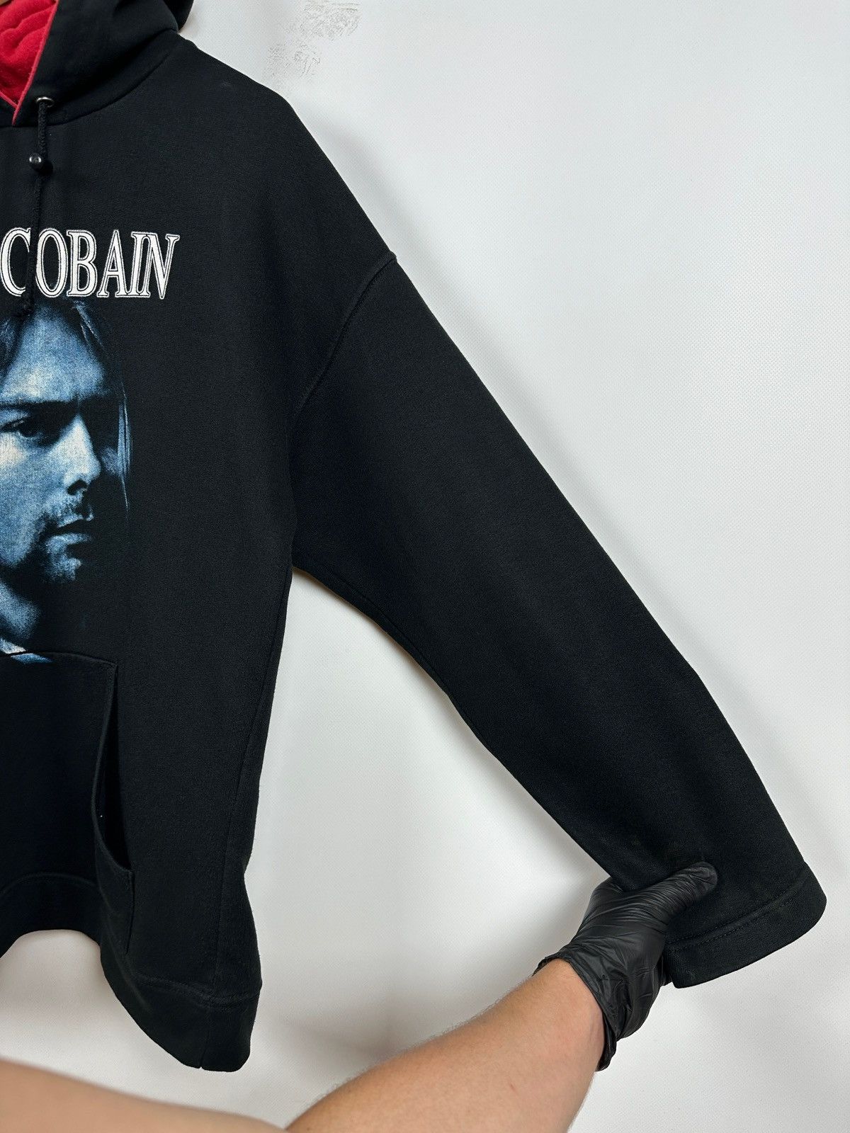 Band Tees Vintage Nirvana Kurt Cobain I Hate Myself Memorial Hoodie Size US XL / EU 56 / 4 - 12 Thumbnail