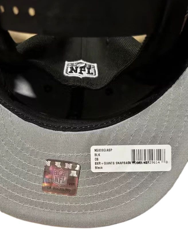 Born X Raised × NFL NEW ERA NFL + GIANTS SNAPBACK ROCKER HAT: BLACK Size ONE SIZE - 3 Thumbnail