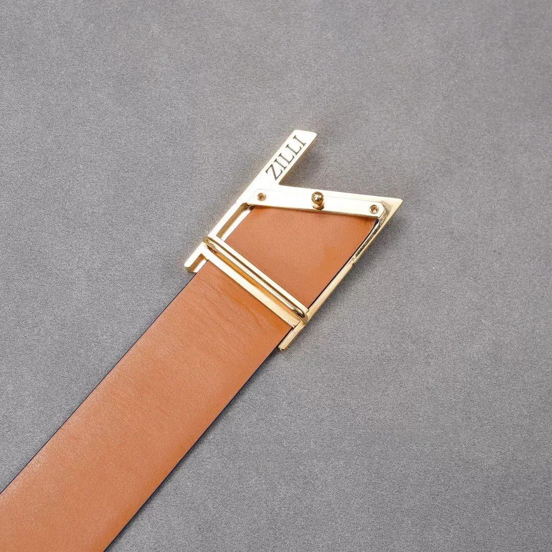 Zilli Gold Zilli Eel Skin Belt. Size ONE SIZE - 4 Thumbnail