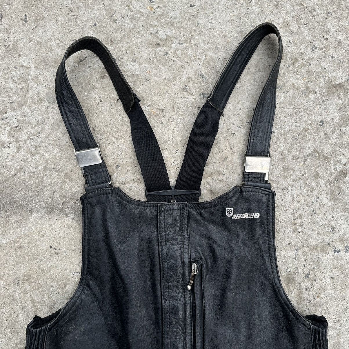 Vintage Vintage Moto Leather Pants Overalls Size 48 Y2K 00s Size US 32 / EU 48 - 6 Thumbnail