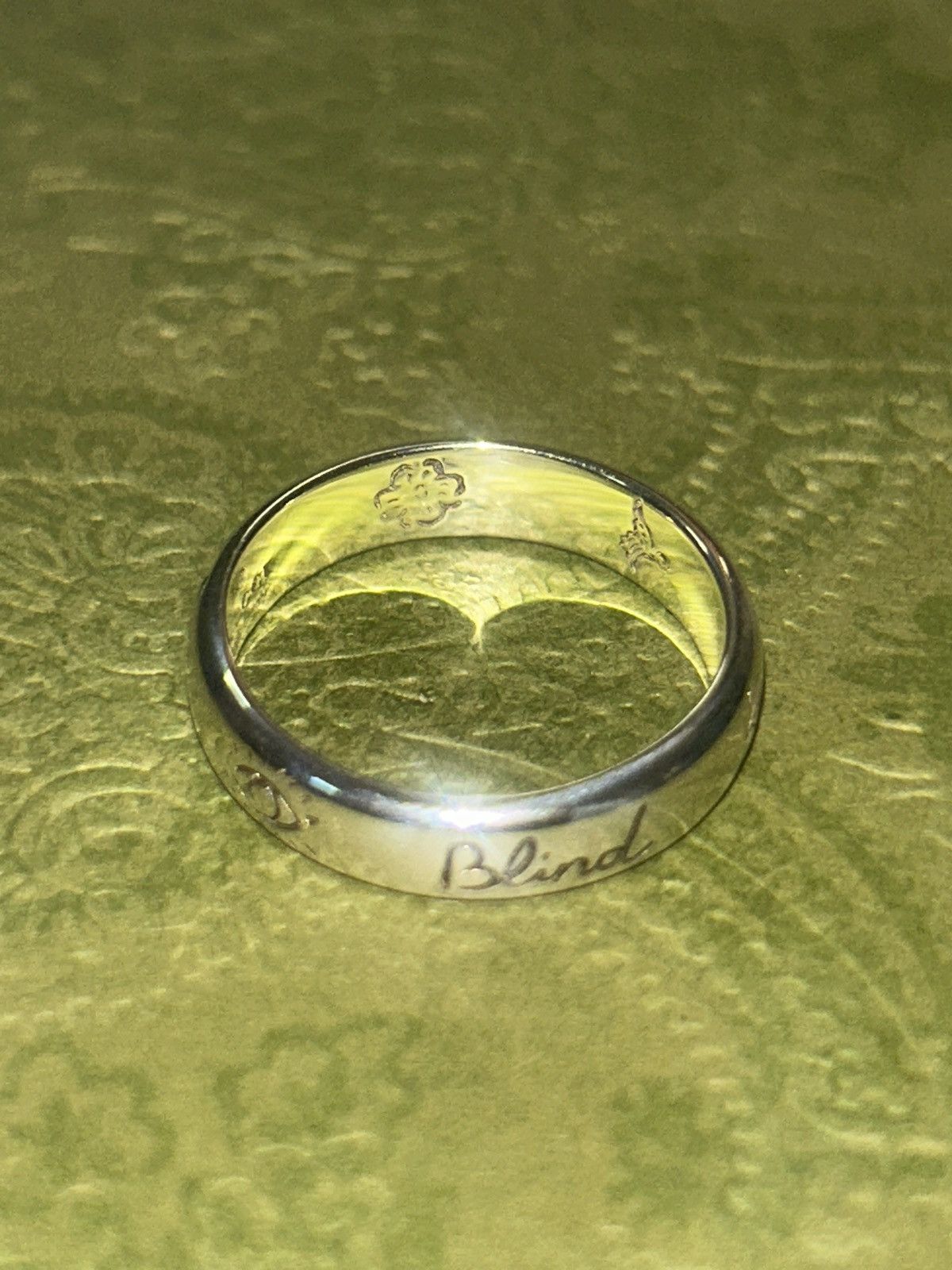 Gucci Gucci Blind for Love Ring Silver Ag 925 455247 Size ONE SIZE - 8 Thumbnail