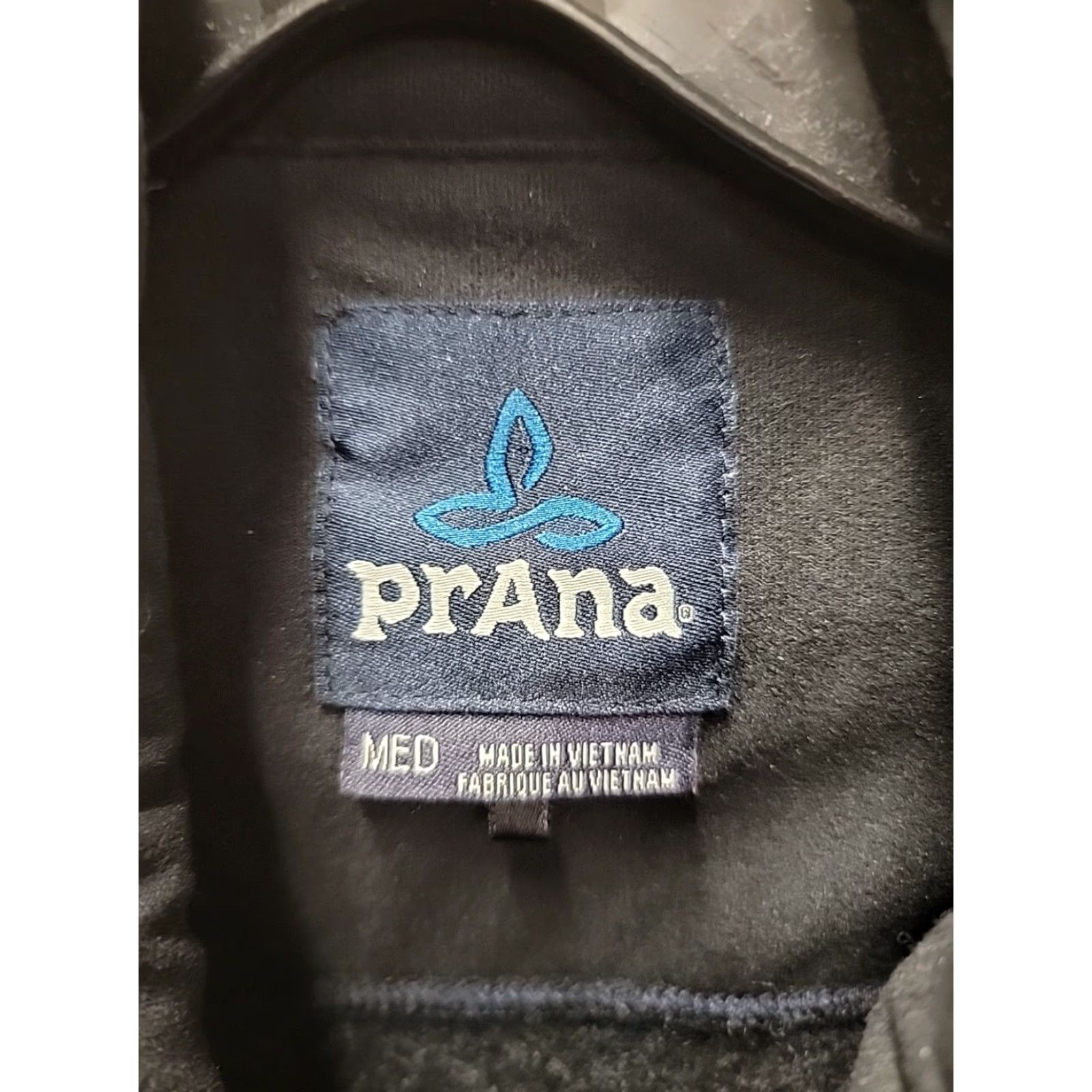 Prana prAna Full Zip Sweater Mens M Blue Wool Polyester Nylon Striped Retro Pattern Menswear 90s? Size US M / EU 48-50 / 2 - 2 Thumbnail