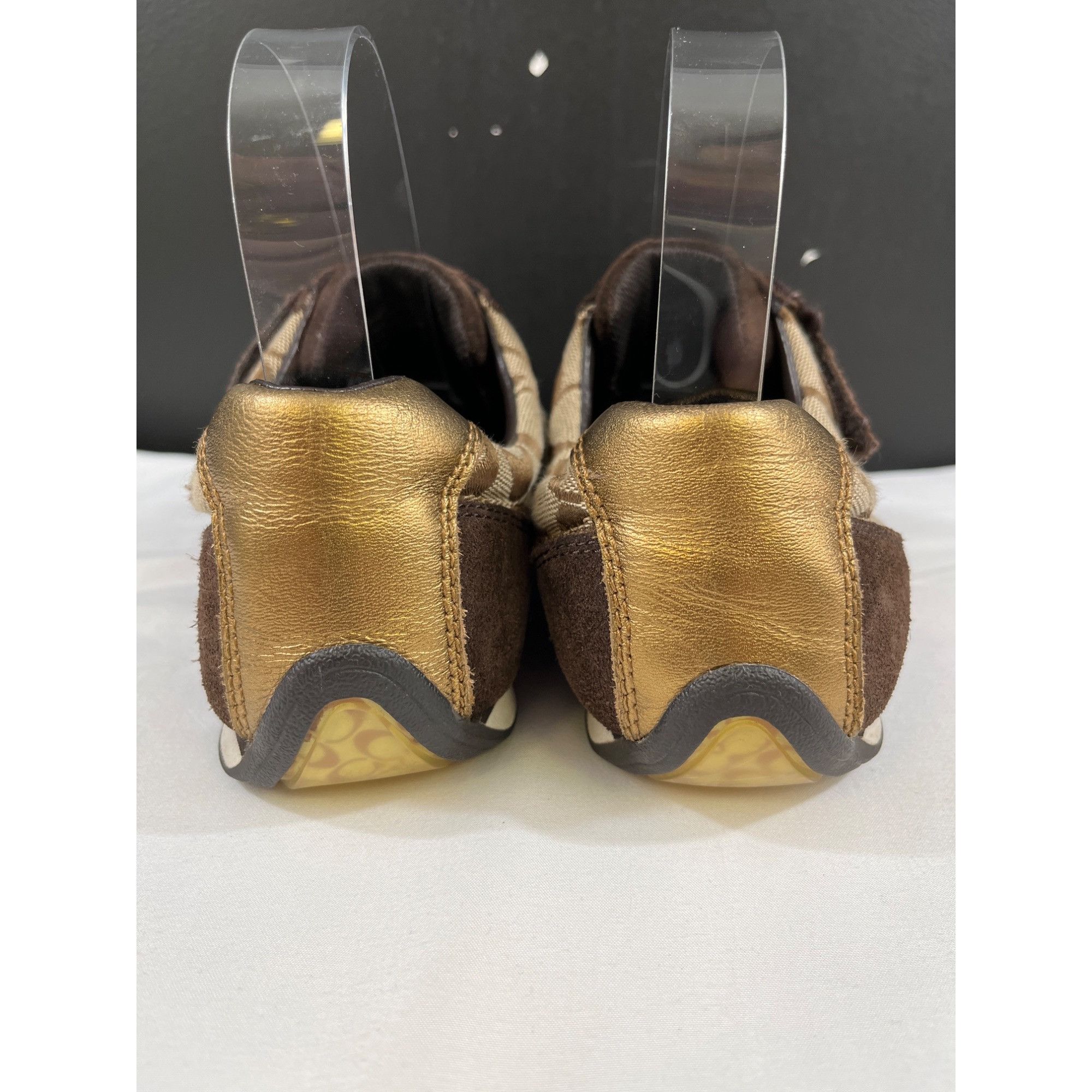 Coach Coach Jenney Women's Brown Casual Sneakers Size 8.5M SKU 610 Size US 8.5 / IT 38.5 - 3 Thumbnail