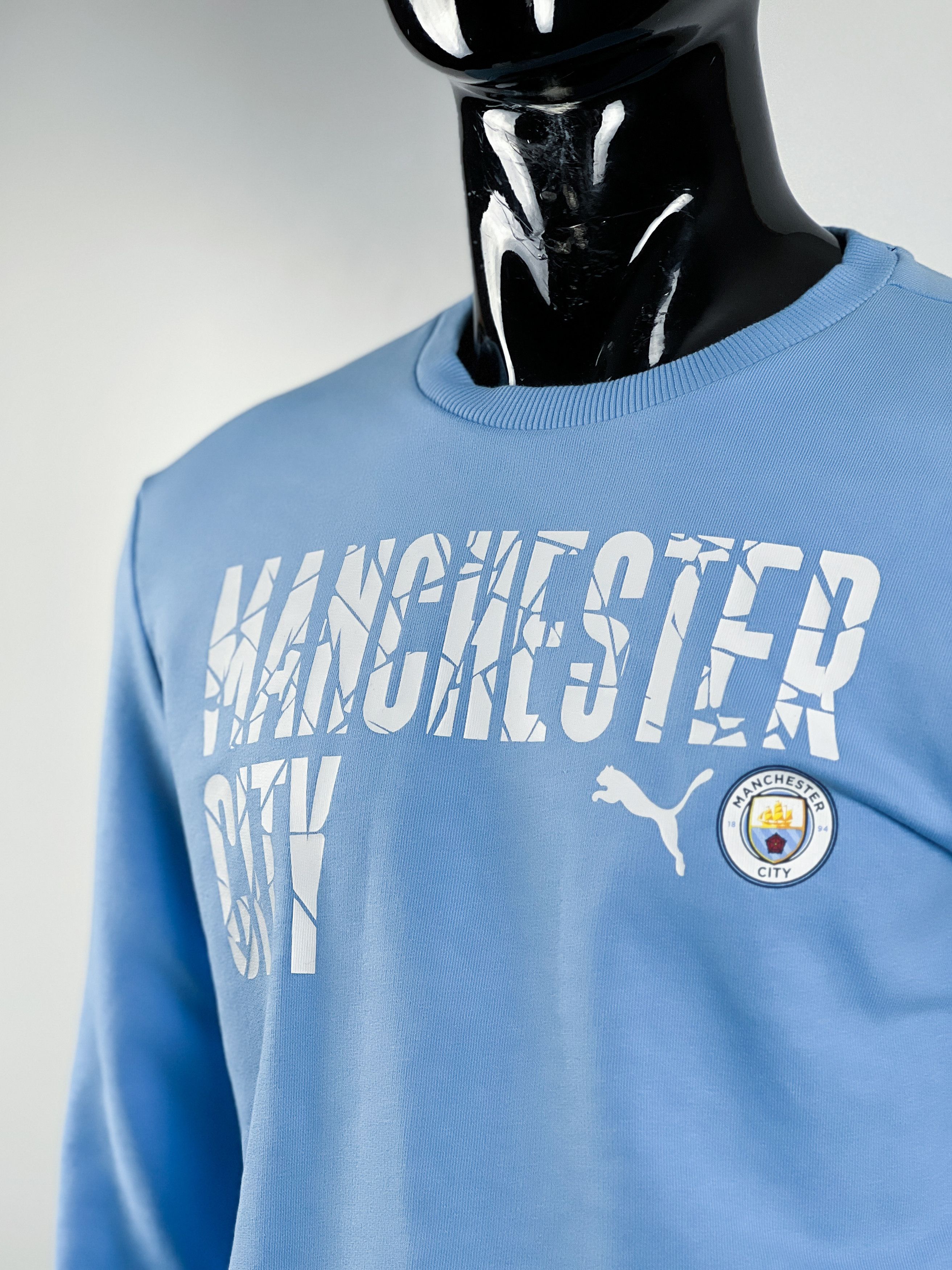 Puma Puma x Manchester City Men`s Sweatshirt Size US M / EU 48-50 / 2 - 7 Thumbnail