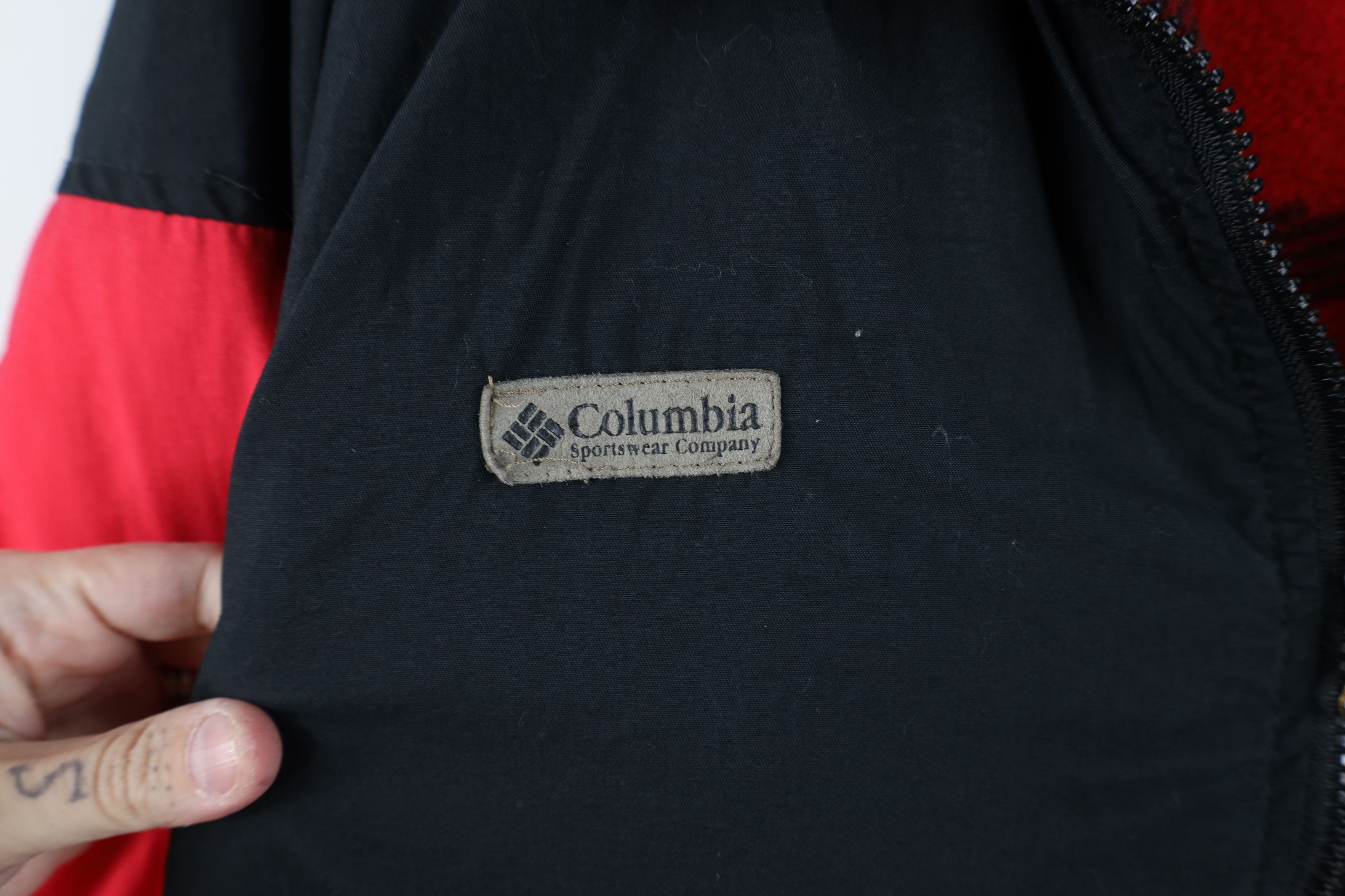 Columbia Vintage 90s Columbia Reversible Hockey Bomber Jacket Size US XL / EU 56 / 4 - 5 Thumbnail