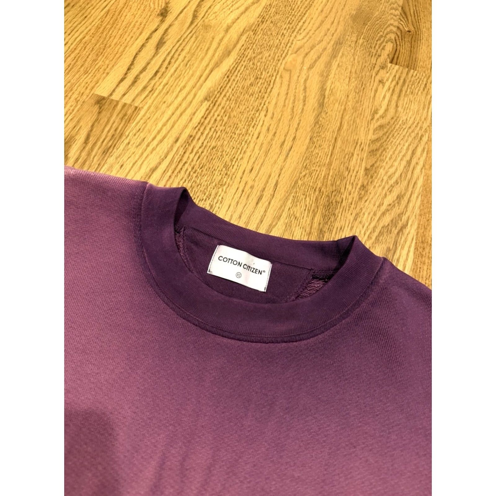 Vintage VINTAGE Cotton Citizen Crewneck Sweatshirt Unisex Adults XS Purple Tie Dye Pullover Size US XS / EU 42 / 0 - 7 Thumbnail
