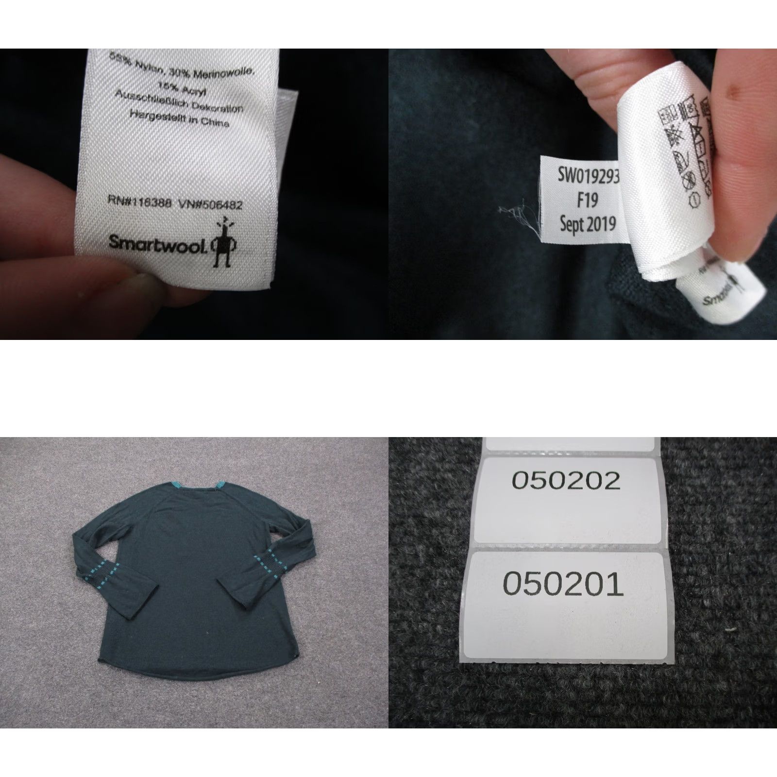 Smartwool SmartWool Sweater Shirt Women M Green Wool Nylon Acrylic Crew Neck Long Sleeve Pullover Lightweight Outdoor Size M / US 6-8 / IT 42-44 - 8 Thumbnail