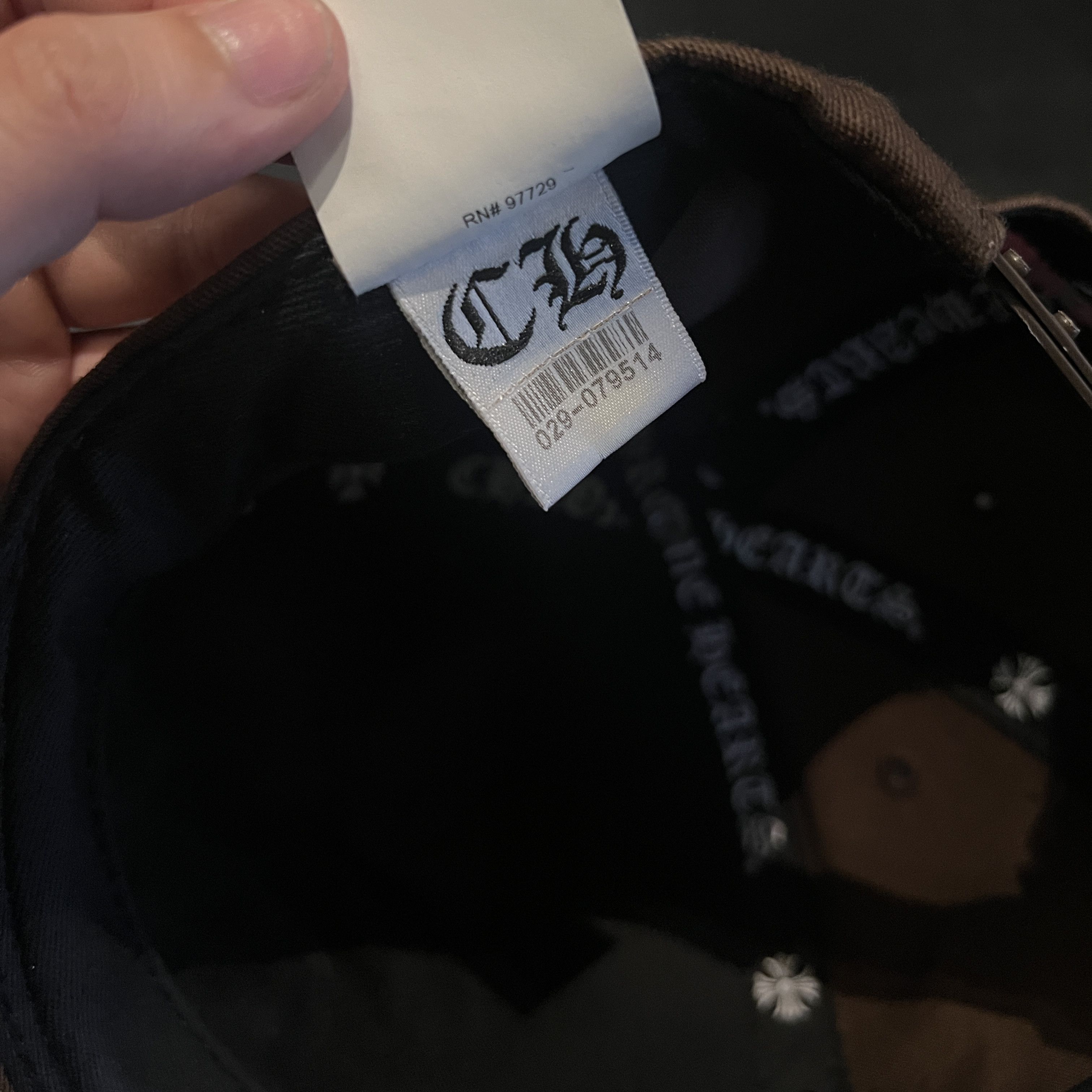 Chrome Hearts CHROME HEARTS CH Brown/Pink Baseball Cap Size ONE SIZE - 6 Thumbnail