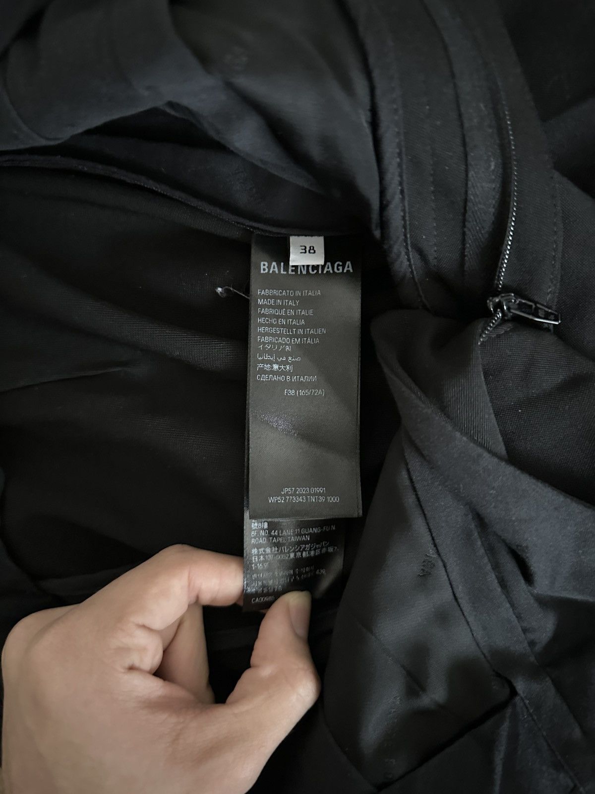 Balenciaga Garde-robe wool pants Size US 33 - 4 Thumbnail