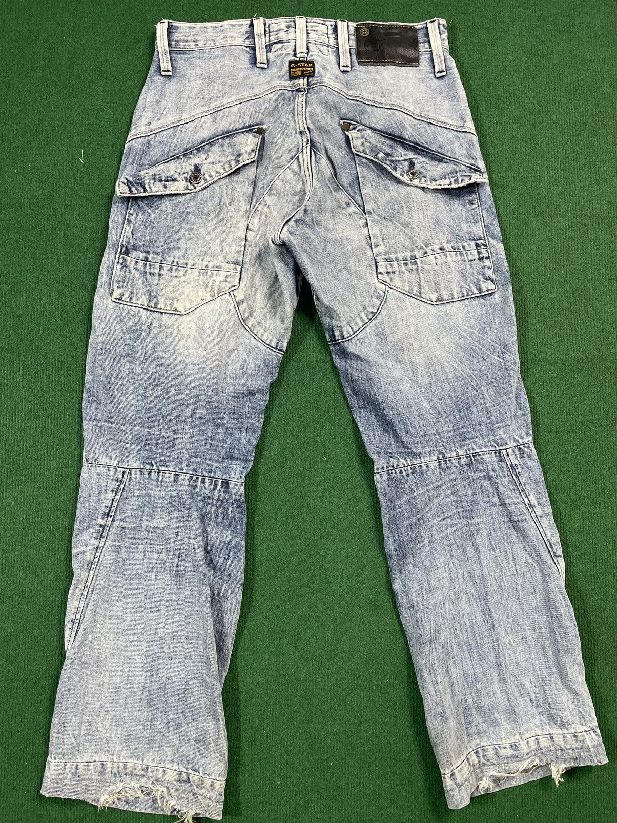 G-Star × If Six Was Nine × Japanese Brand G Star Raw Denim Distressed Look Jeans Size US 31 - 7 Thumbnail