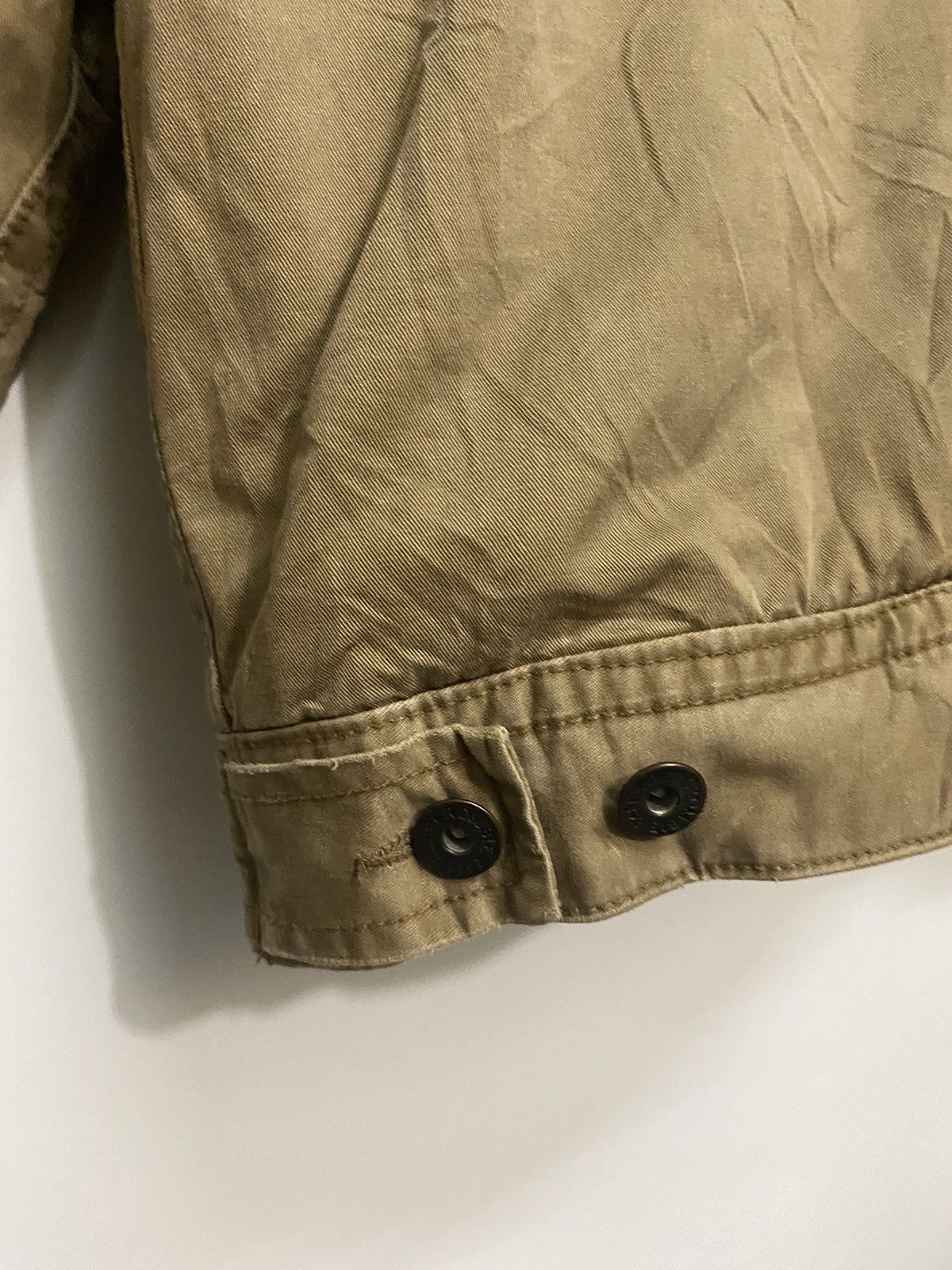 Abercrombie & Fitch × Vintage Abercrombie and Fitch Jacket Wool Lined Full Zip Up Trucker Size US M / EU 48-50 / 2 - 14 Thumbnail