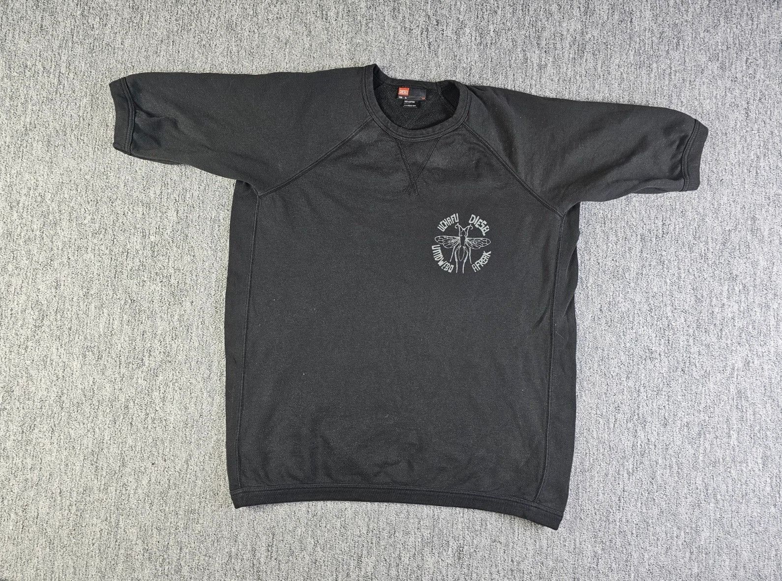 Diesel Diesel Vintage 90s Raglan Insect Graphic Tee Made Greece XL Size US XL / EU 56 / 4 - 3 Thumbnail