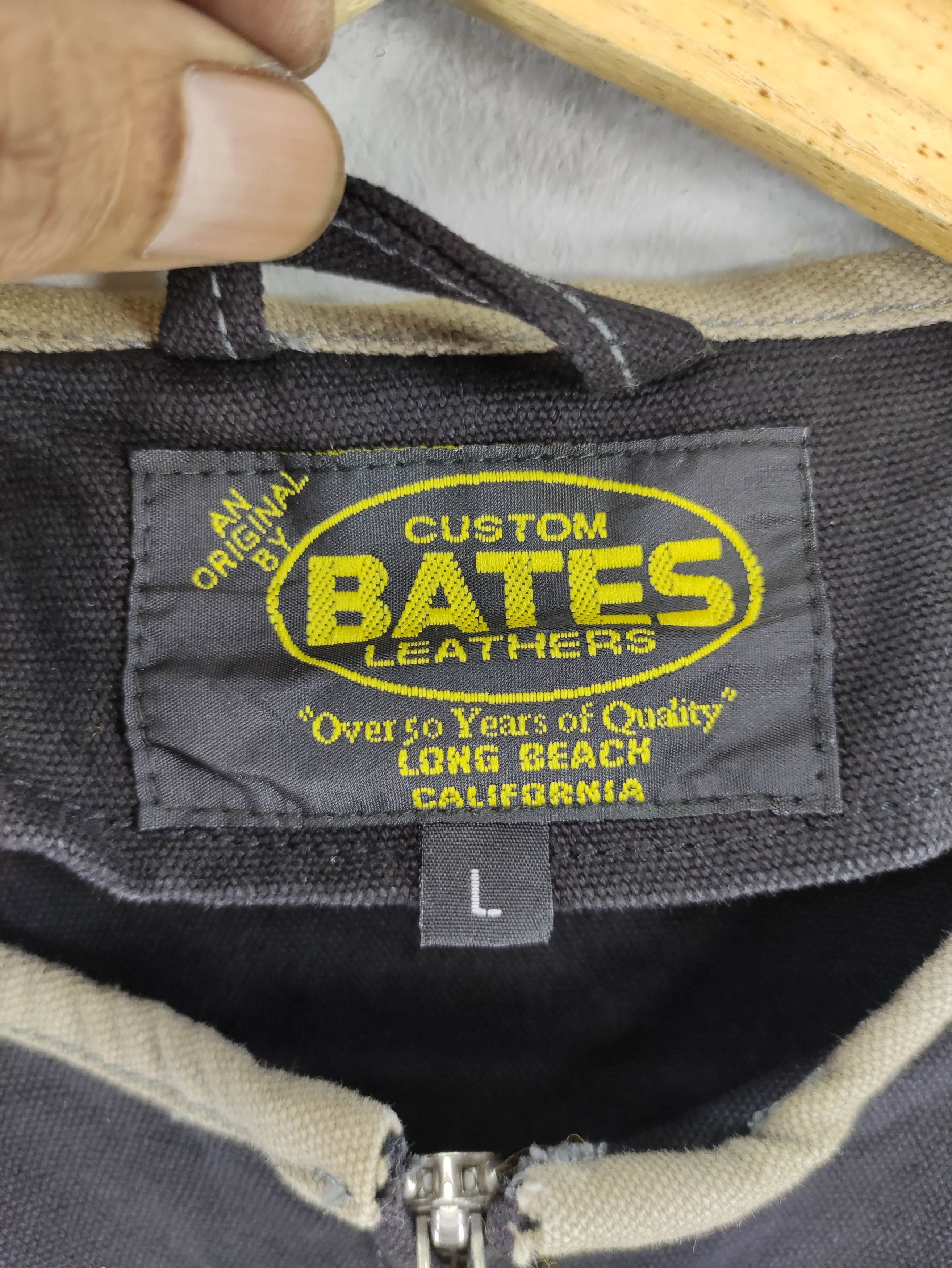 Japanese Brand Vintage Bates Short Sleeve Jacket Zipper Size US L / EU 52-54 / 3 - 5 Thumbnail