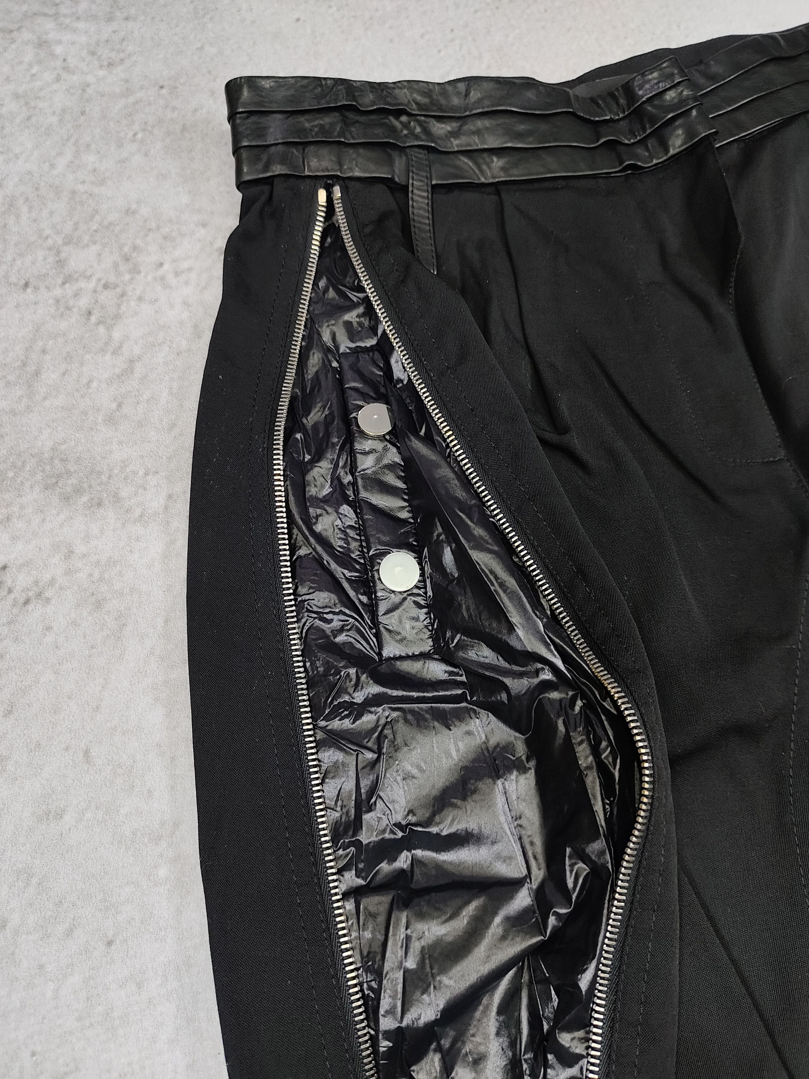 Alexander Wang Alexander Wang-Techwear Gothic Minimalist Zipper Panel Pants Size US 30 / EU 46 - 5 Thumbnail