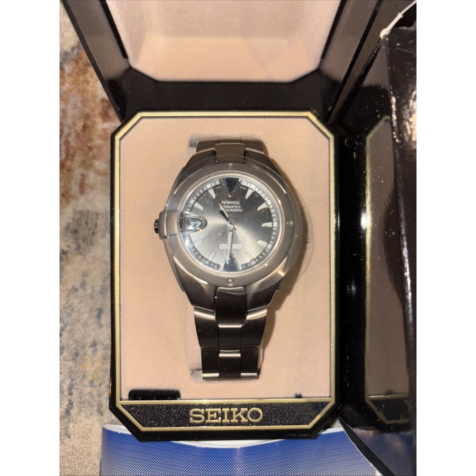 Seiko Seiko Stainless Men’s Watch 100m Water Resistant W/ Box Size ONE SIZE - 2 Thumbnail