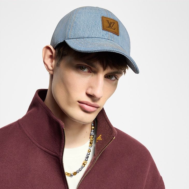 LV Staples Denim Cap