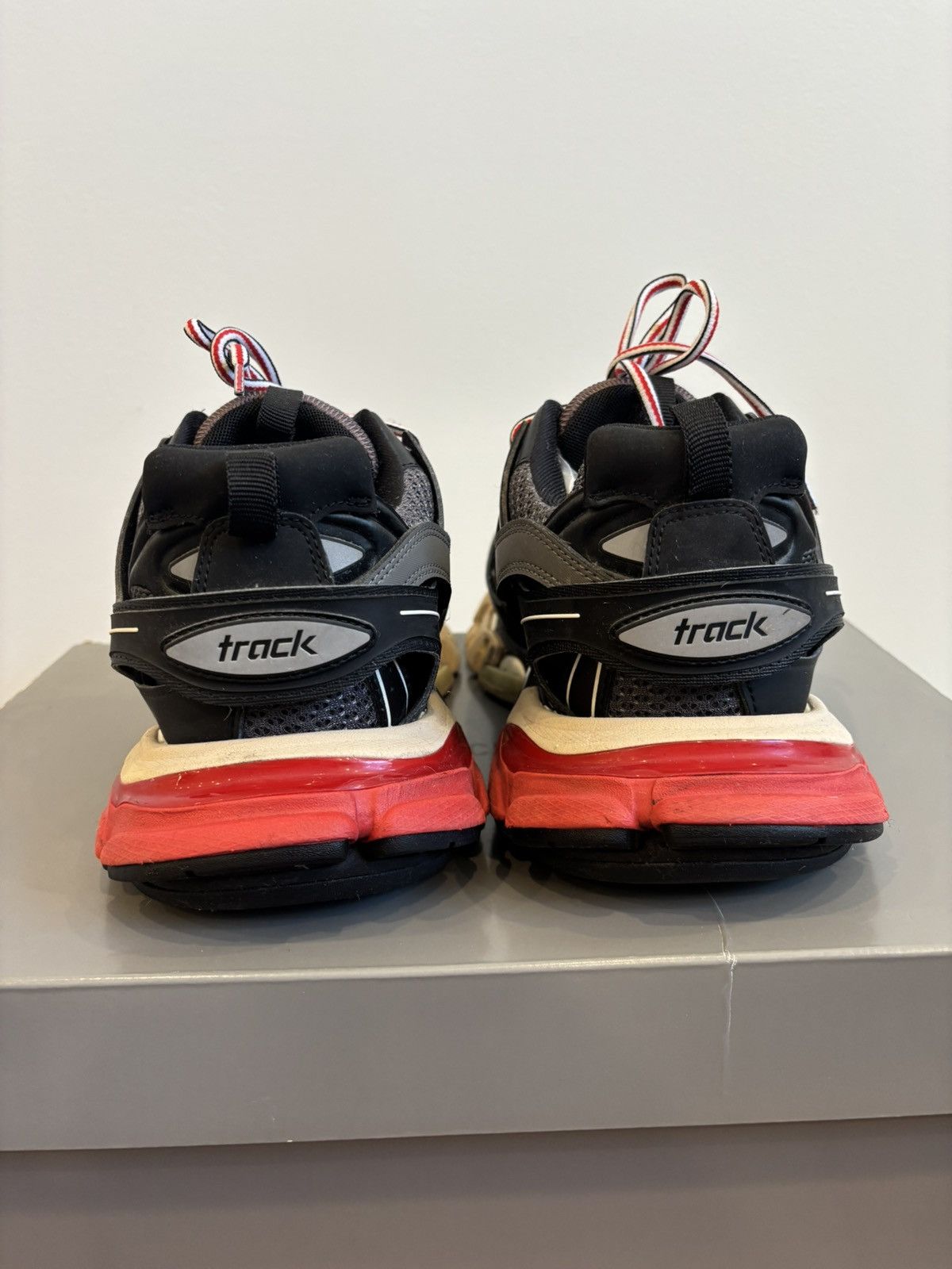 Balenciaga Balenciaga Track Runner Blk/Grey Size US 10 / EU 43 - 3 Thumbnail