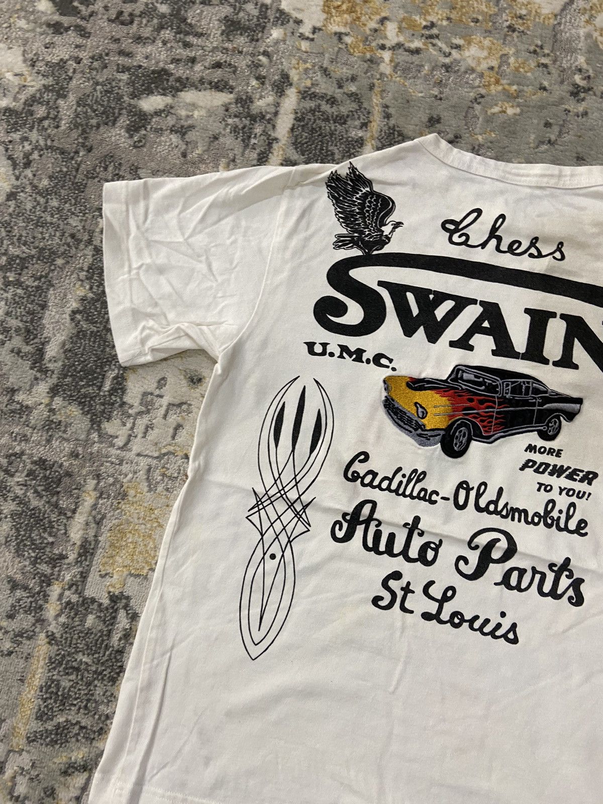 Other × Vintage SWAINS CADILLAC AUTOMOBILE TEE Size US S / EU 44-46 / 1 - 2 Thumbnail