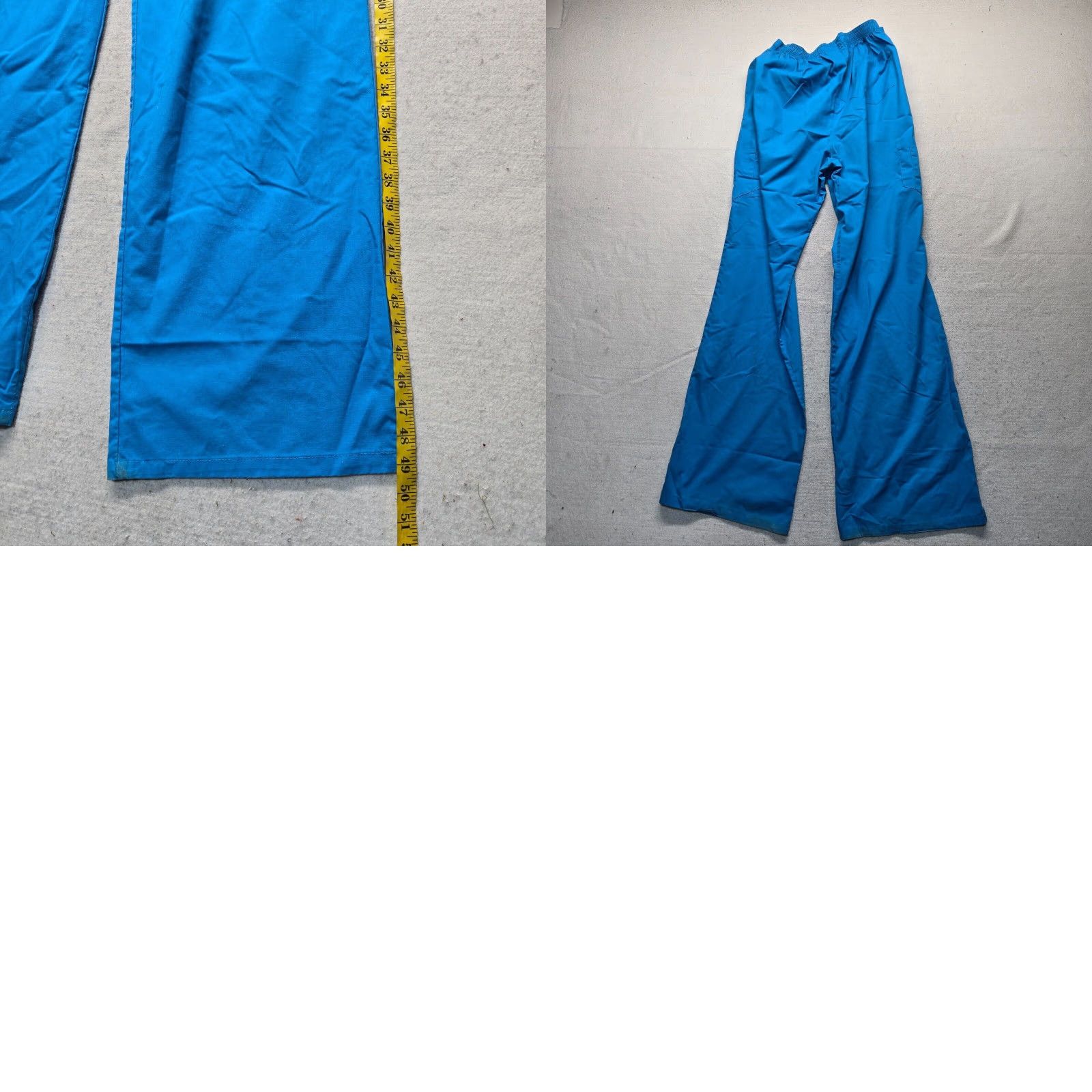 Vintage VINTAGE MOBB Medical Scrubs Blue Orchid Cargo Pants Adult Women's XL Tall Size 40" / US 18 - 8 Thumbnail