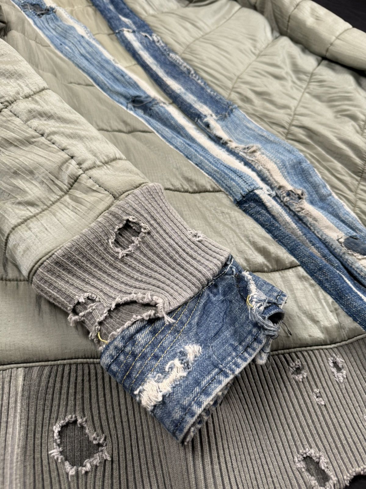 Greg Lauren Stripe Puffy Kimono Size US L / EU 52-54 / 3 - 3 Thumbnail