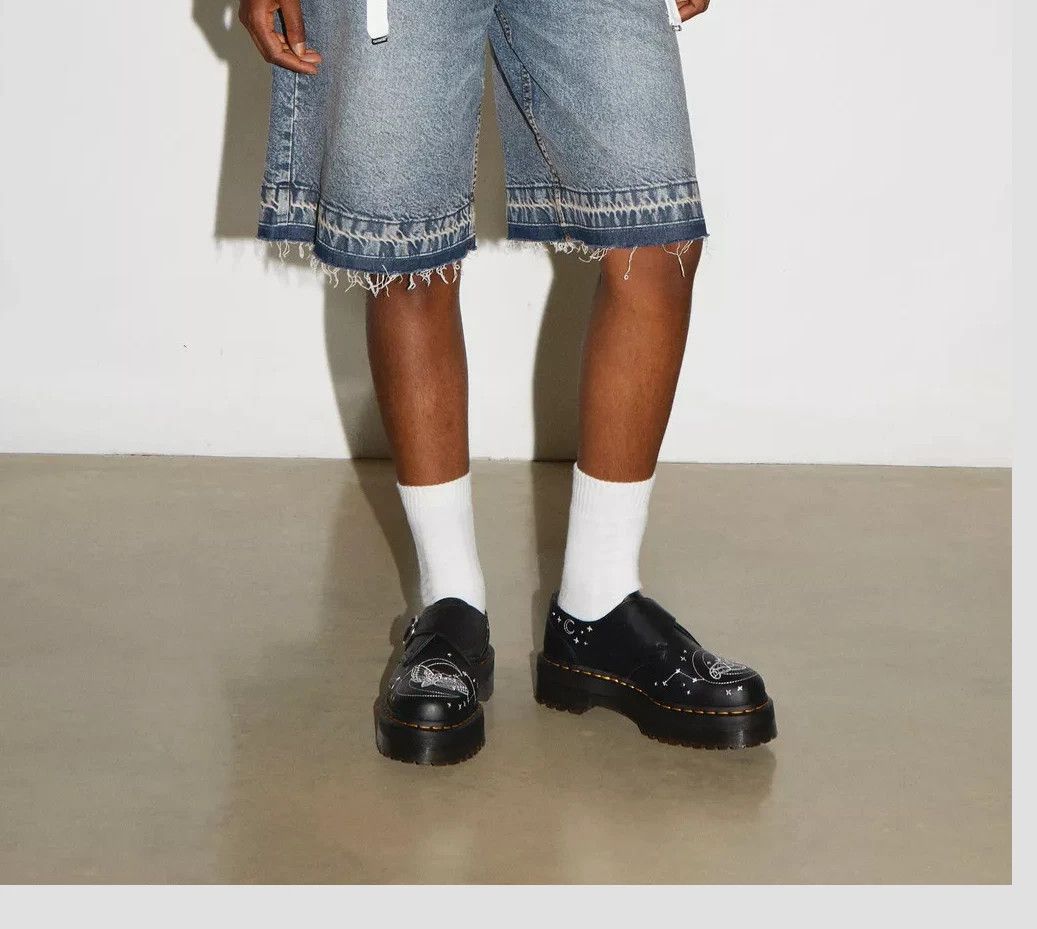 Dr. Martens Dr. Martens Celestial Moth Platform Monkstraps/ Derby Size US 7 / EU 40 - 2 Thumbnail
