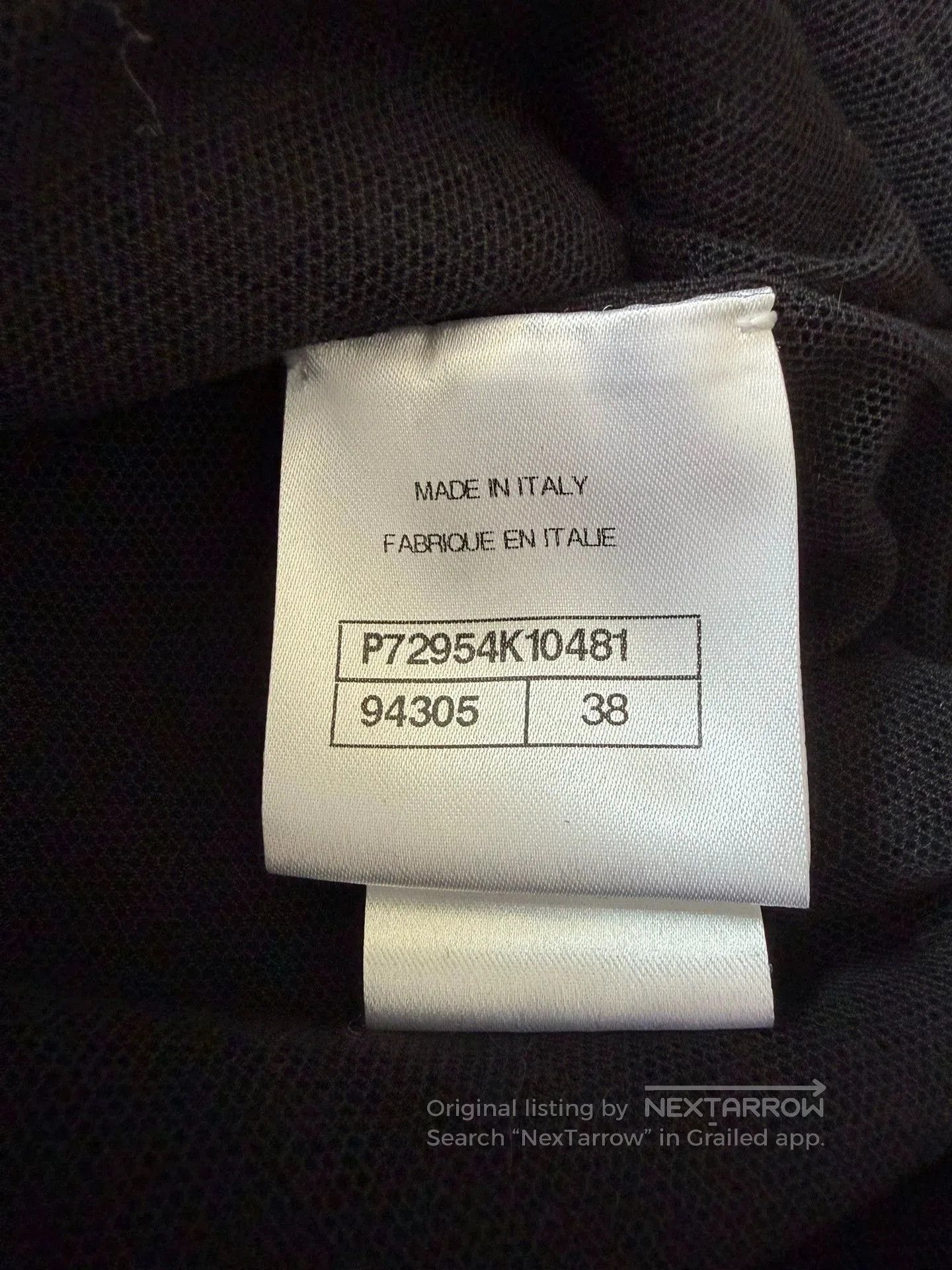 Chanel Chanel 22A Embroidered Logo Cardigan. Size US S / EU 44-46 / 1 - 5 Thumbnail