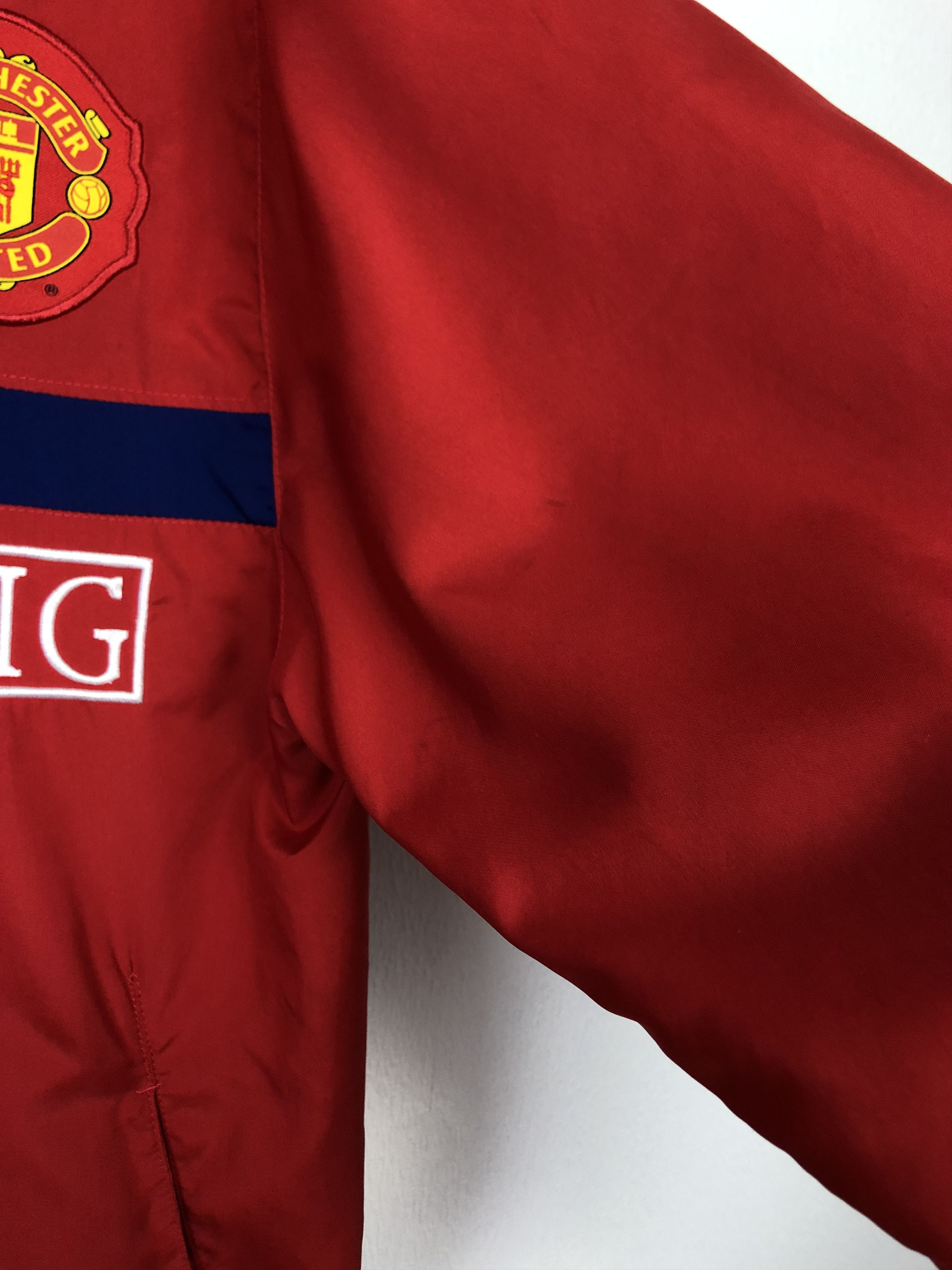 Nike Vintage Nike Manchester United Football Jacket AIG Size US L / EU 52-54 / 3 - 7 Thumbnail