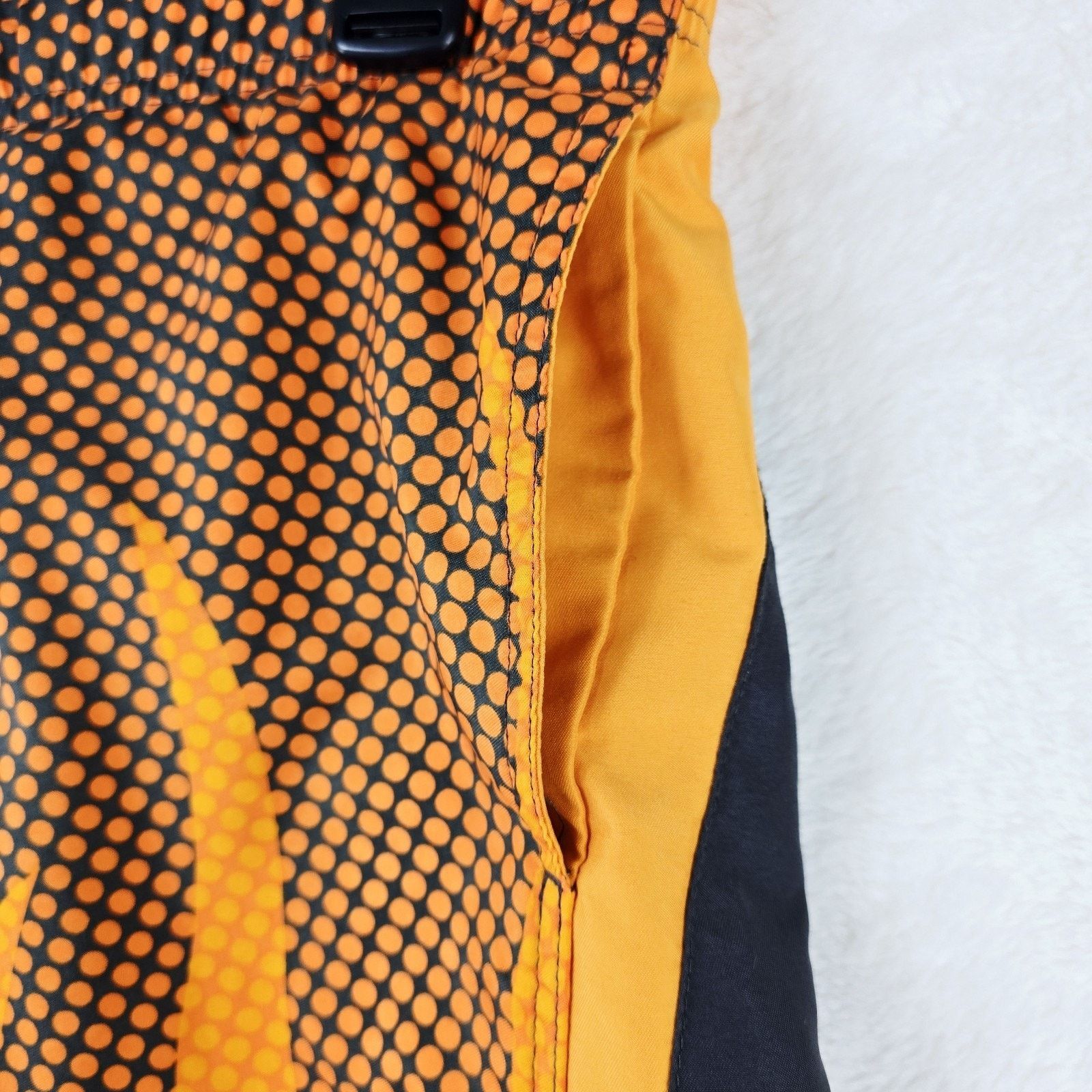 Nike Vintage Nike Flame Boardshorts Medium Orange Swim Trunks Size US 31 - 4 Thumbnail