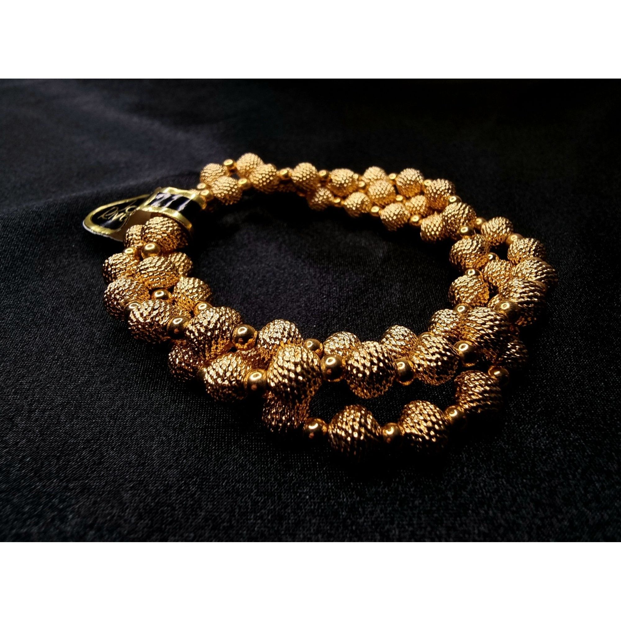 Joan Rivers Vintage Joan Rivers Classics Collection Gold-Tone Beaded Tri Size ONE SIZE - 5 Thumbnail