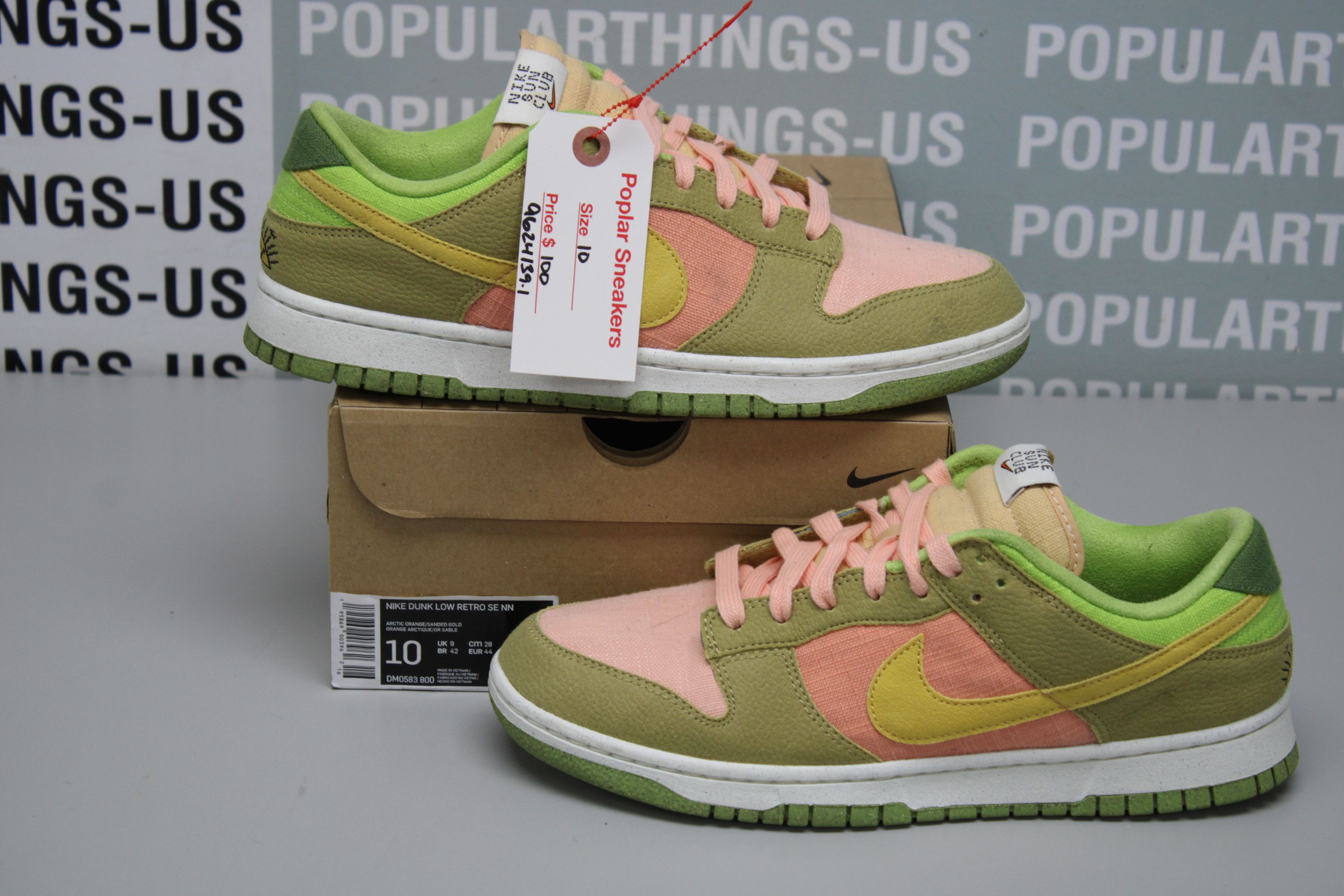 Nike Dunk Low Retro SE NN Sun Club Sz 10 Size US 10 / EU 43 - 1 Thumbnail