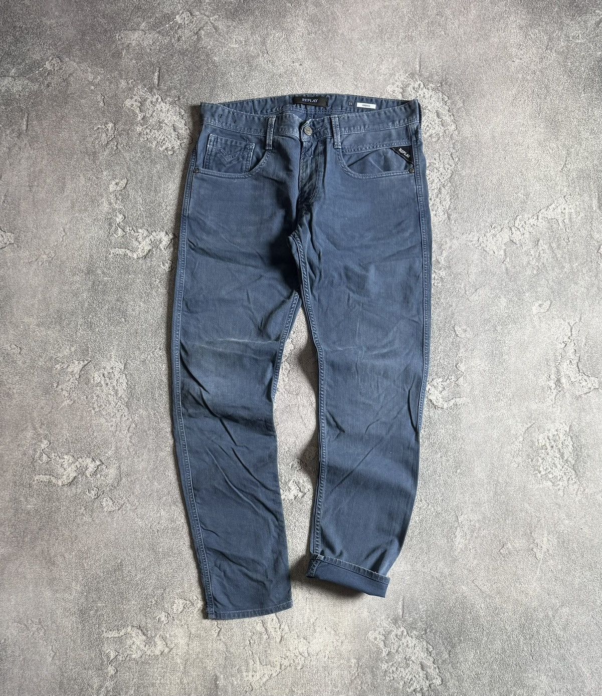 Replay Replay 31/30 Anbass denim pants trousers 👖 jeans casual Size US 31 - 7 Thumbnail