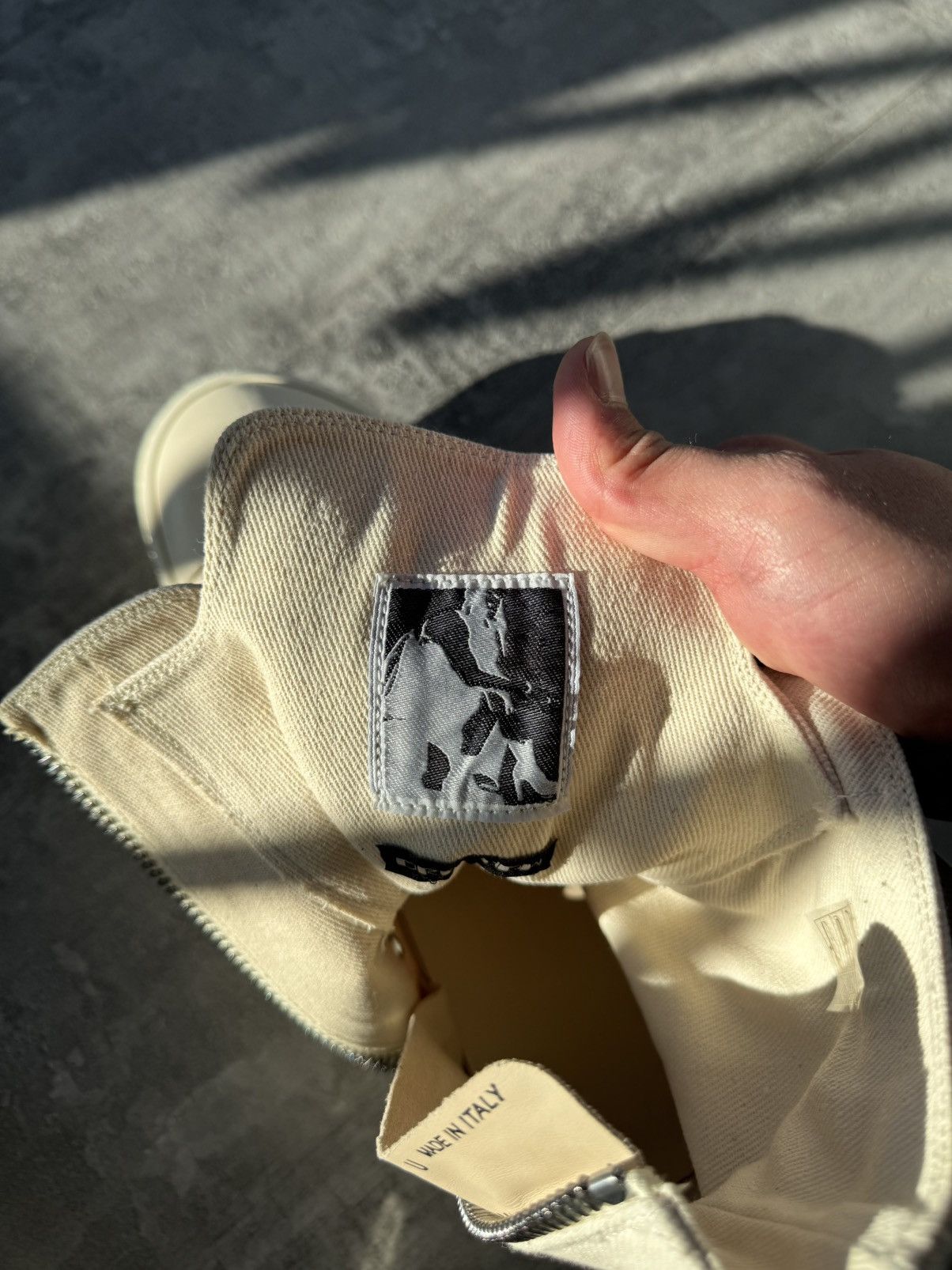 Rick Owens Rick Owens DRKSHDW Cargo Basket high top sneakers Size US 10.5 / EU 43-44 - 10 Thumbnail