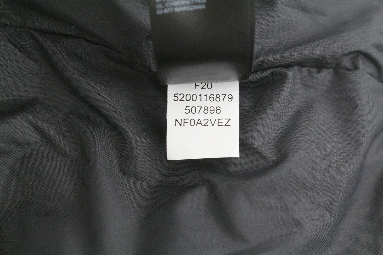 The North Face XS Black Full Zip High Neck Insulated Logo Puffer 83719 Size US XS / EU 42 / 0 - 12 Thumbnail