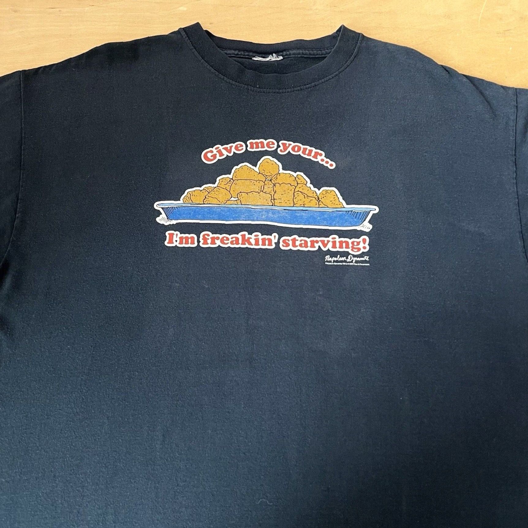 Vintage VINTAGE Napoleon Dynamite Shirt XL Navy Y2K Comedy Movie Logo Graphic Short Sleeve Mens US 90s Size US XL / EU 56 / 4 - 3 Thumbnail
