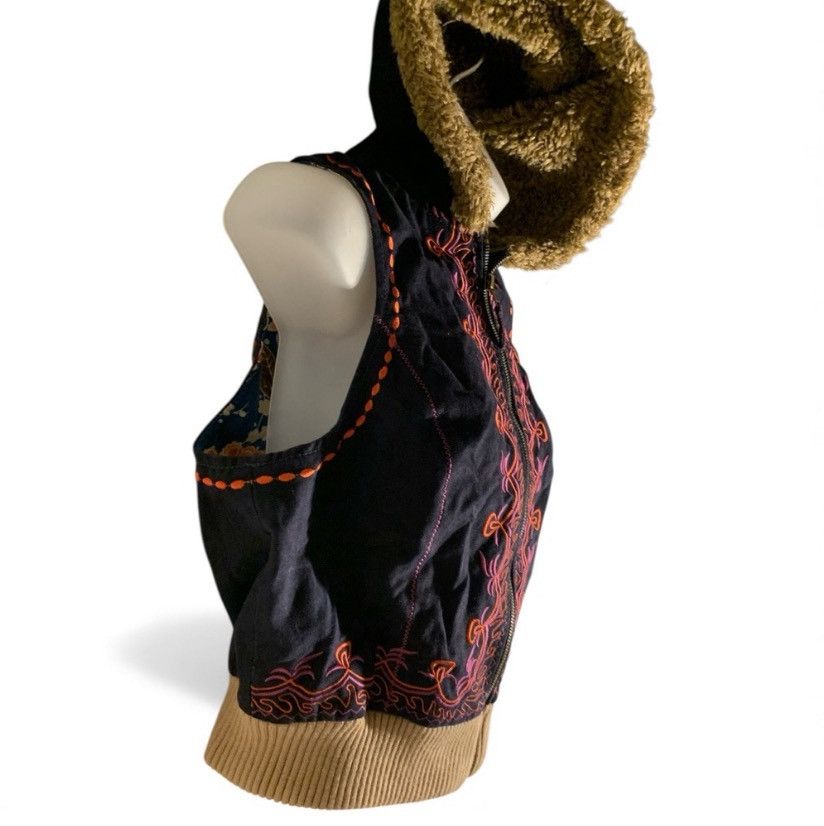 Free People Hooded Vest ((item#10132) Size XS / US 0-2 / IT 36-38 - 2 Thumbnail