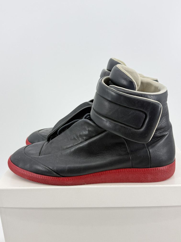 Maison Margiela Future High Black Red Size US 11 / EU 44 - 4 Thumbnail