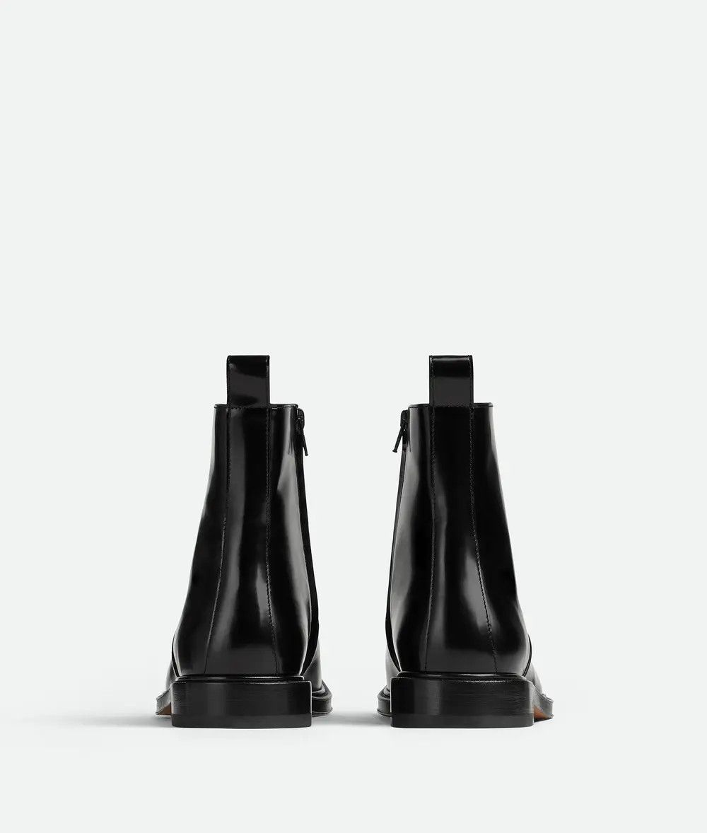 Bottega Veneta o1lf3ng10925 Tie Ankle Boots in Black Size US 10.5 / EU 43-44 - 3 Thumbnail