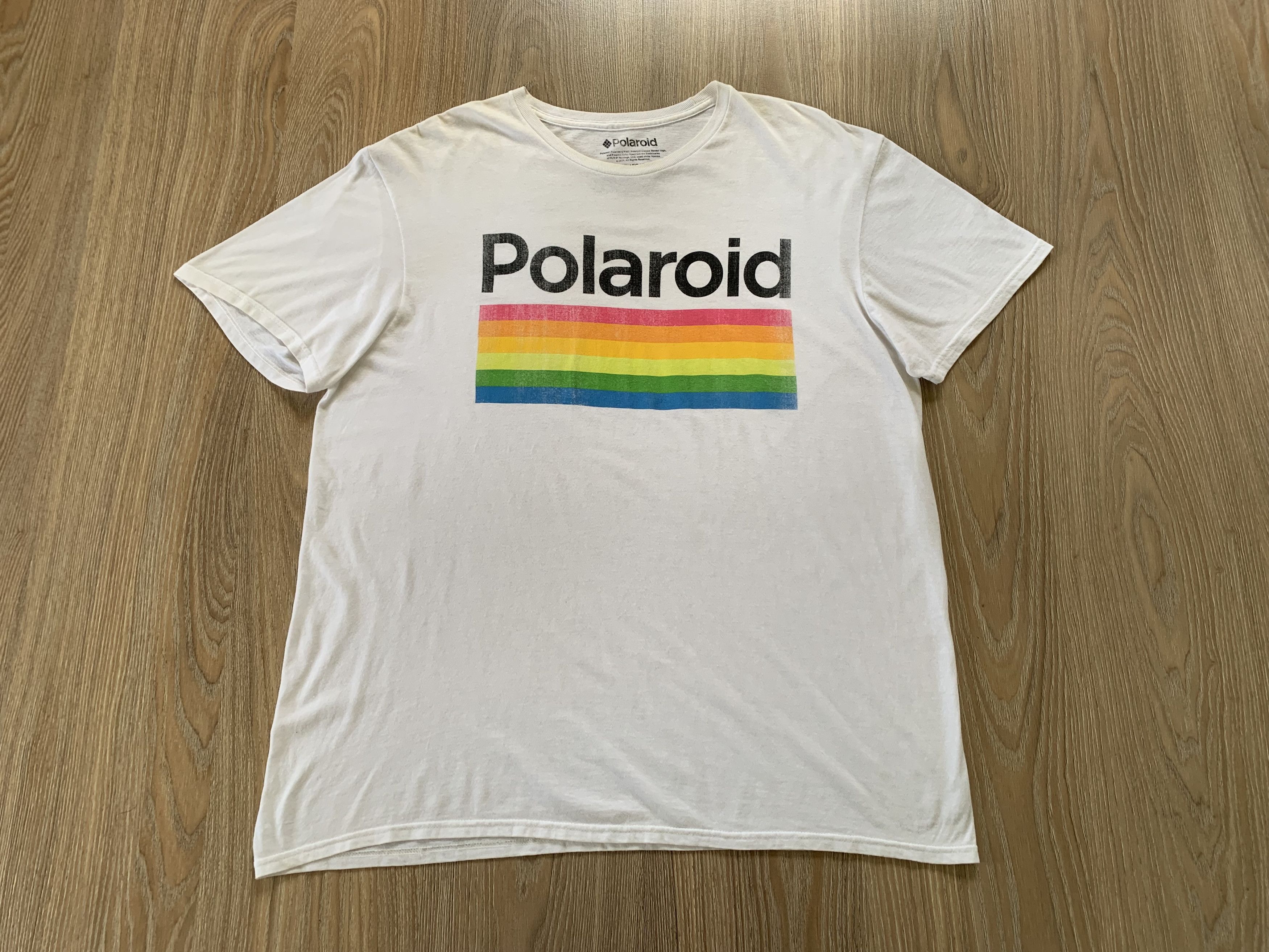 Polaroid × Vintage Vintage Polaroid Big Logo T-Shirt Size US L / EU 52-54 / 3 - 2 Thumbnail