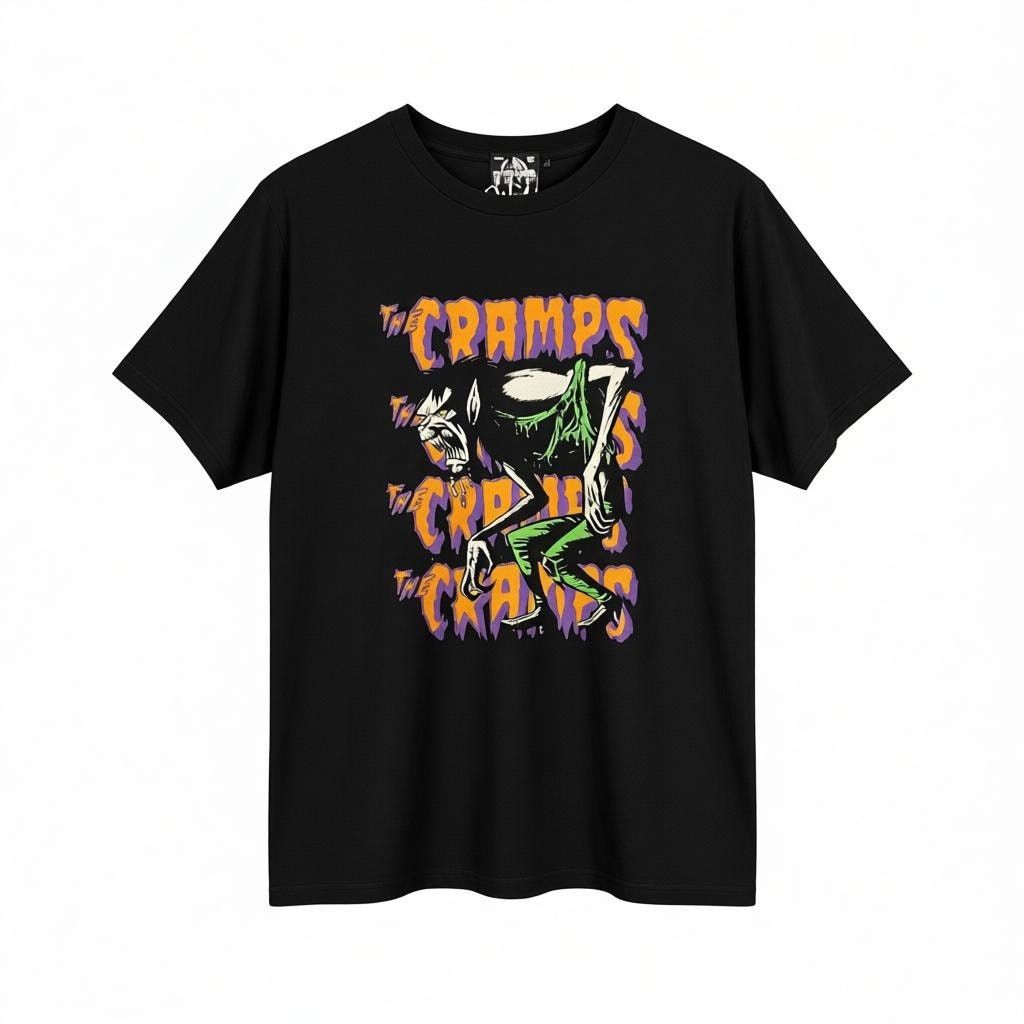 Hysteric Glamour Hysteric Glamour "I've Got Cramps Fever" Black T-Shirt - Med Size US M / EU 48-50 / 2 - 1 Thumbnail