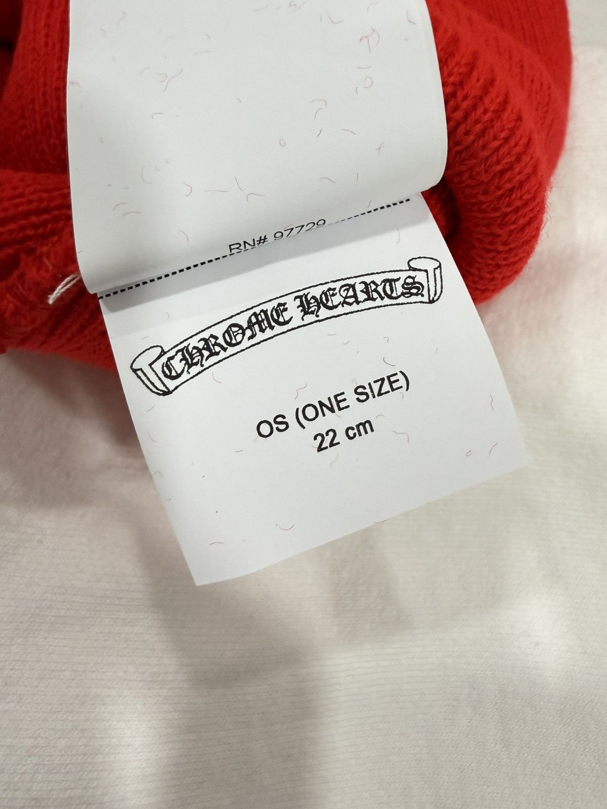 Chrome Hearts Chrome Hearts Logo Beanie Size ONE SIZE - 5 Thumbnail
