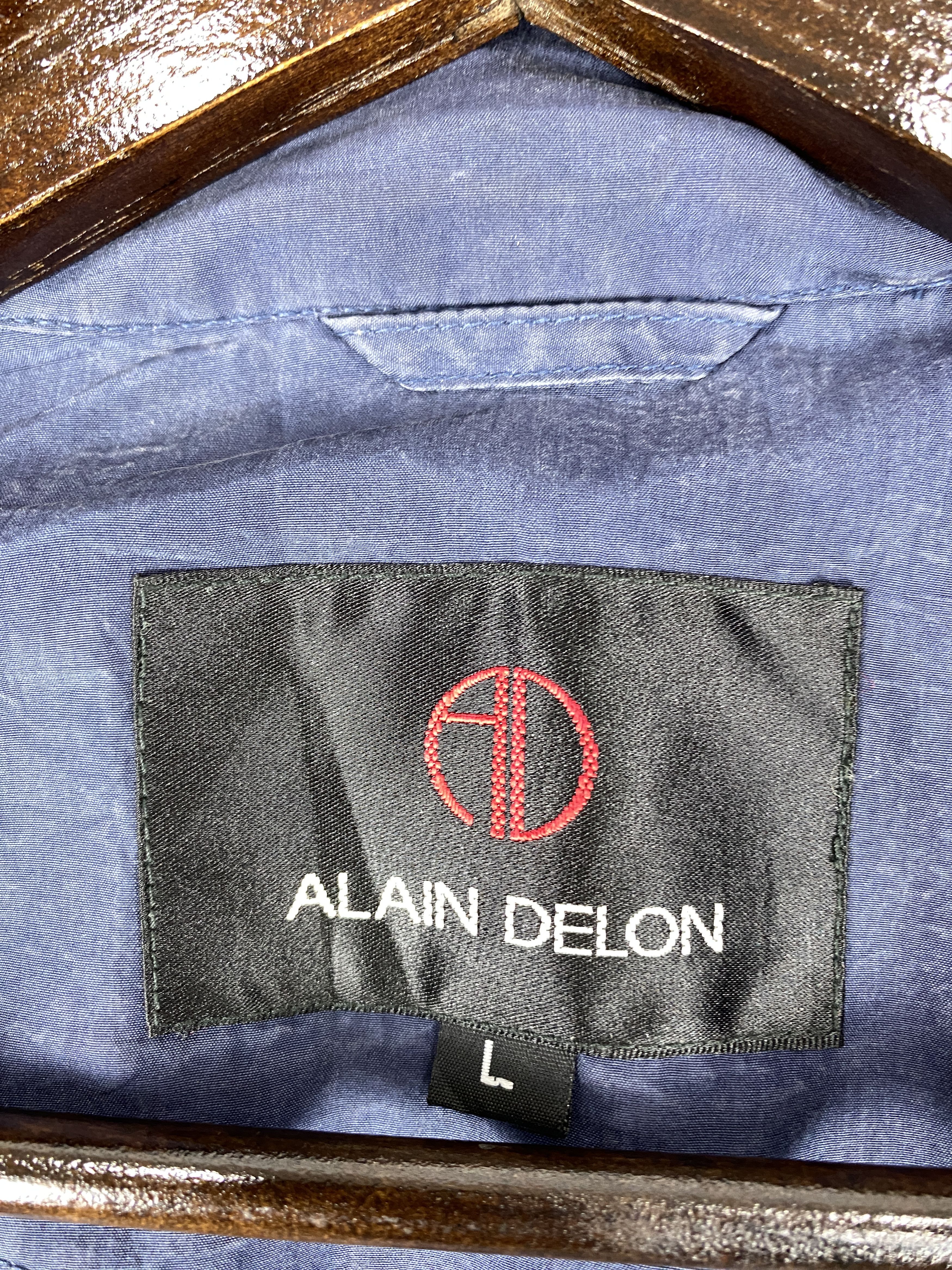 ALAIN DELON Vintage Alain Delon Zip Up jacket J1813 Size US M / EU 48-50 / 2 - 7 Thumbnail