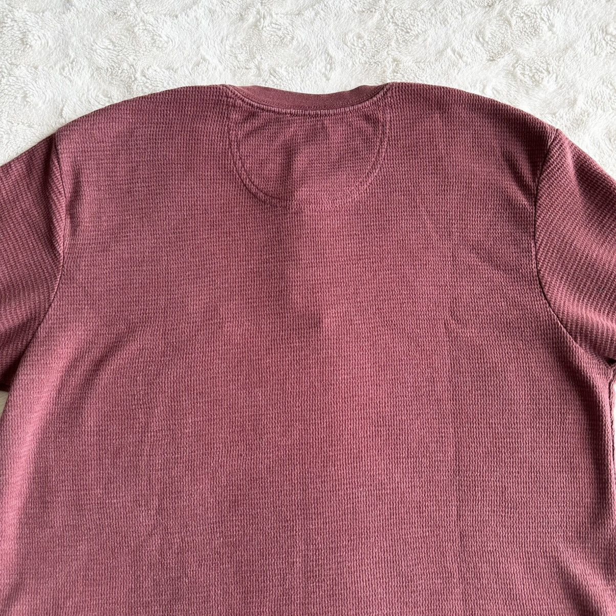 Mossy Oaks Mossy Oak Thermal Shirt Mens Large Red Henley Waffle Knit Size US L / EU 52-54 / 3 - 6 Thumbnail