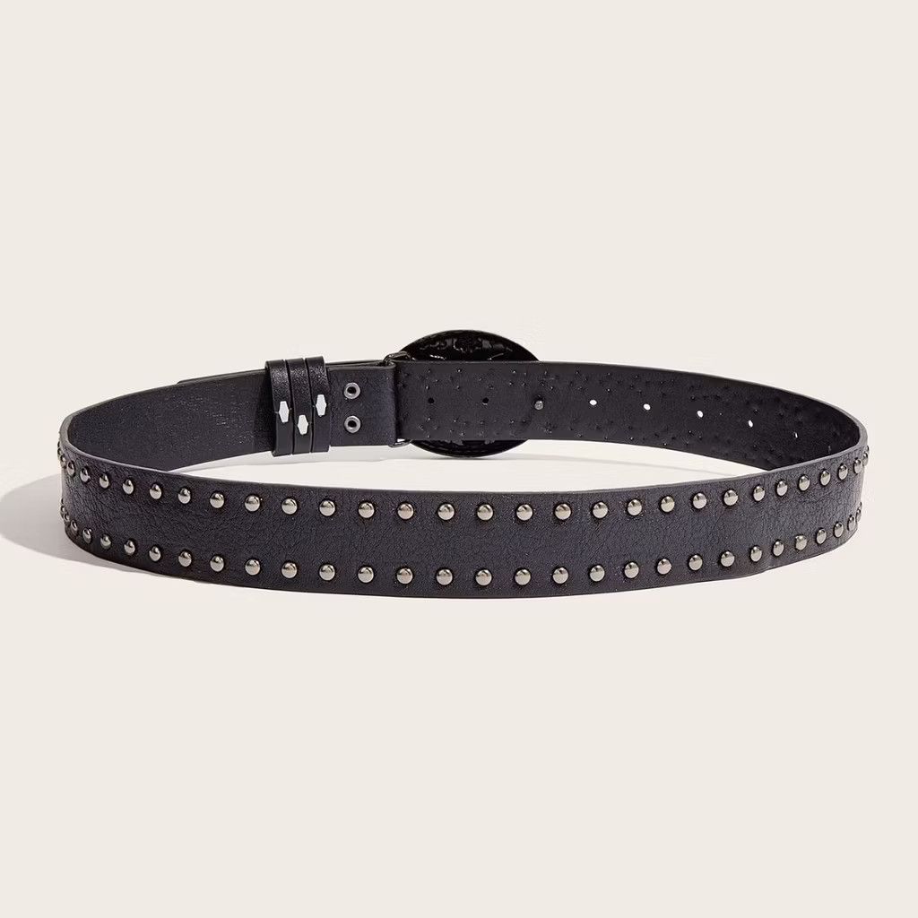 Japanese Brand 💥skull head snake black belt Size ONE SIZE - 3 Thumbnail