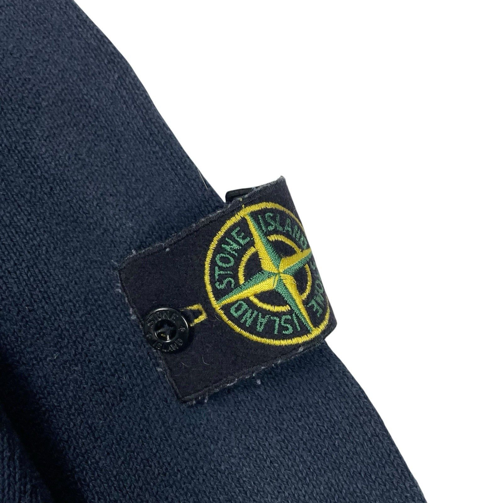 Stone Island Vintage Stone Island Hoodie Full Zip Sweater Knitwear L Size US L / EU 52-54 / 3 - 2 Thumbnail