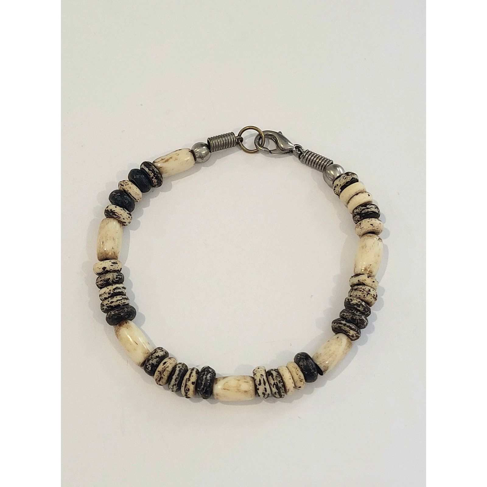 & Other Stories Natural Jasper Agate & Bone Jewelry Set Boho Chic Statement Size ONE SIZE - 11 Thumbnail