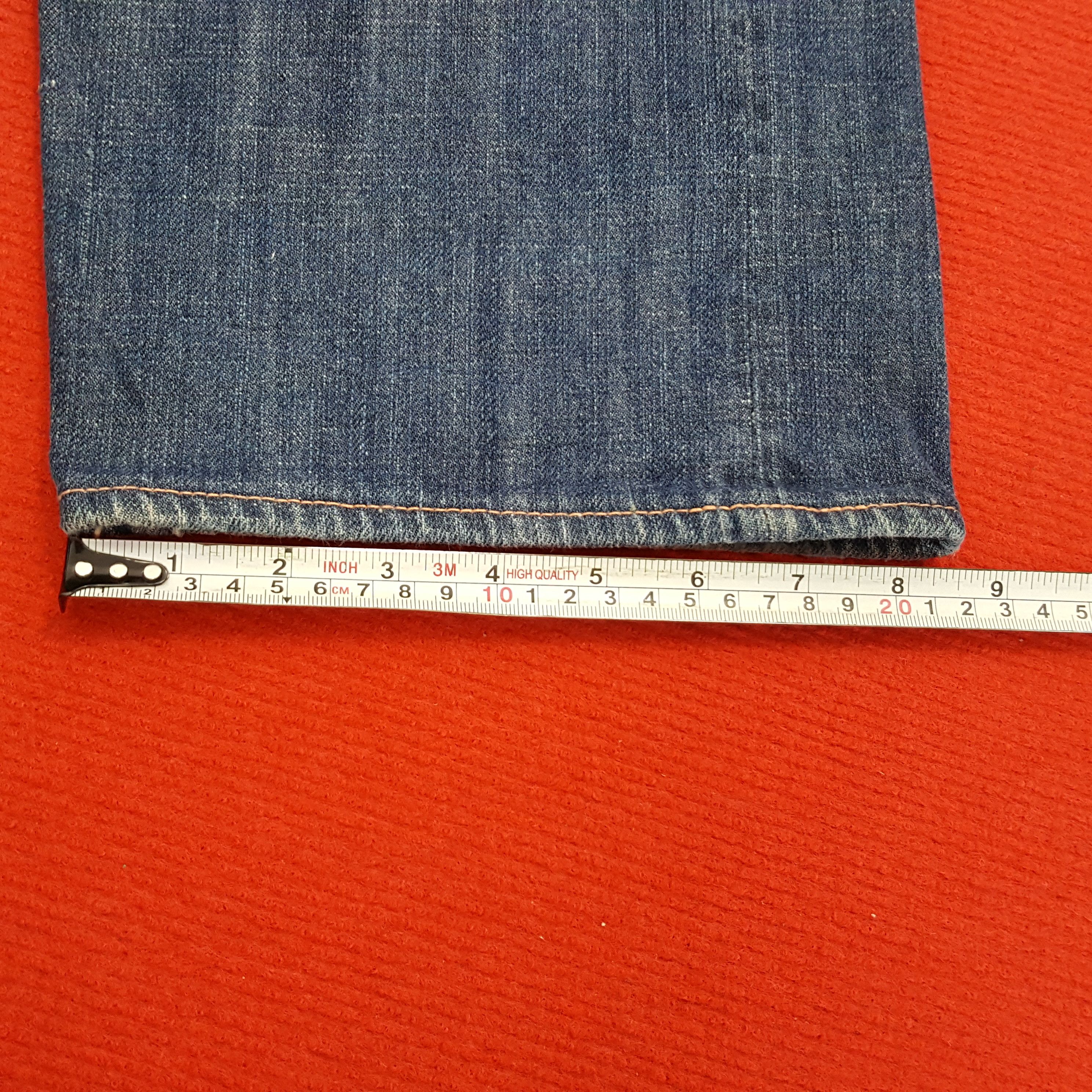 Japanese Brand × Vintage Evisu Yamane Japanese Brand Custom Daicock Style Jeans Size US 31 - 11 Thumbnail